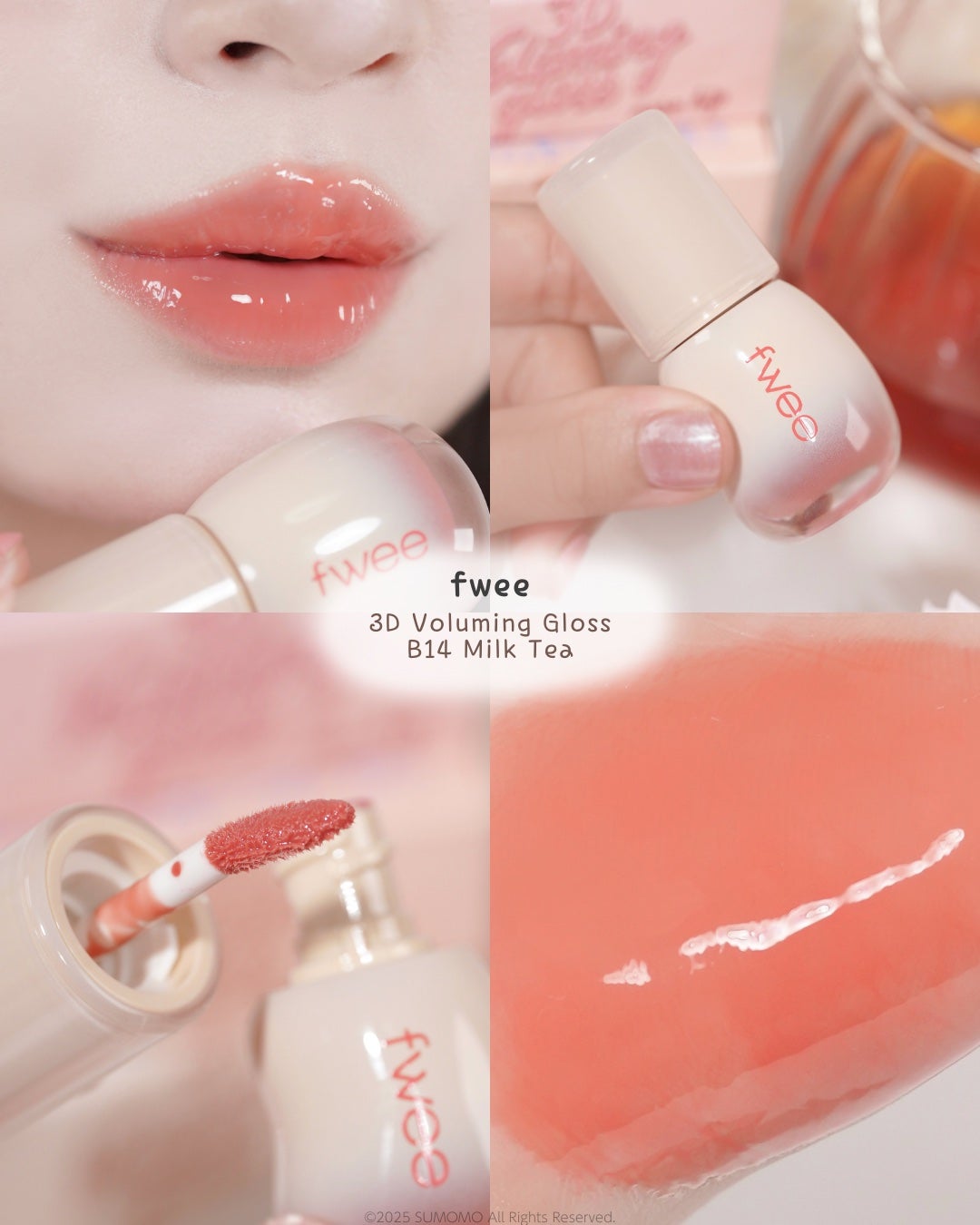 フィー 3Dボリューミンググロス/fwee/リップグロスを使ったクチコミ(4枚目)