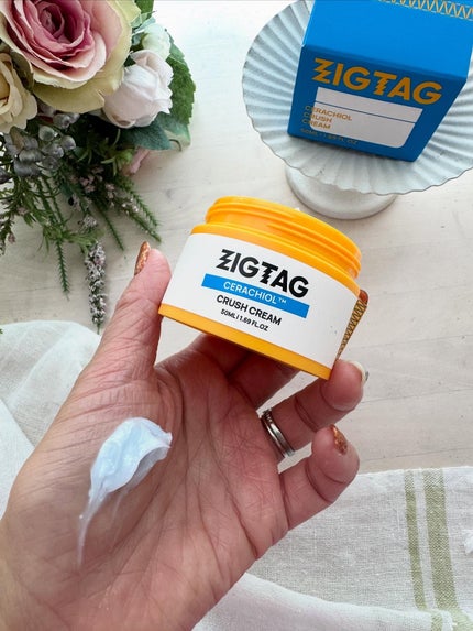 セラチオール クラッシュ クリーム/ZIGTAG/フェイスクリームを使ったクチコミ(4枚目)
