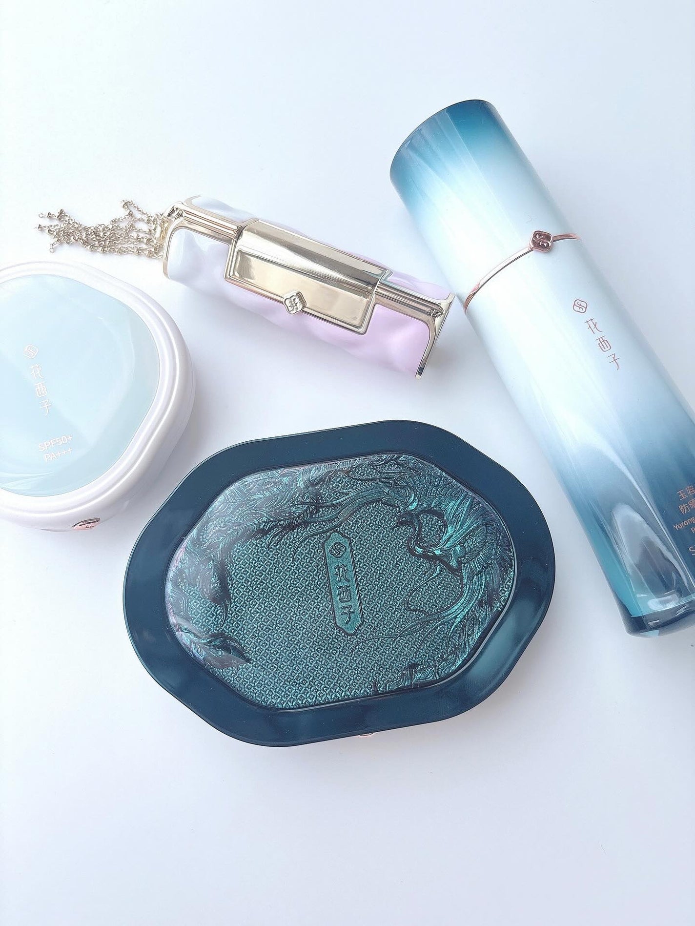 玉容凝脂プレストパウダー/花西子/プレストパウダーを使ったクチコミ(9枚目)