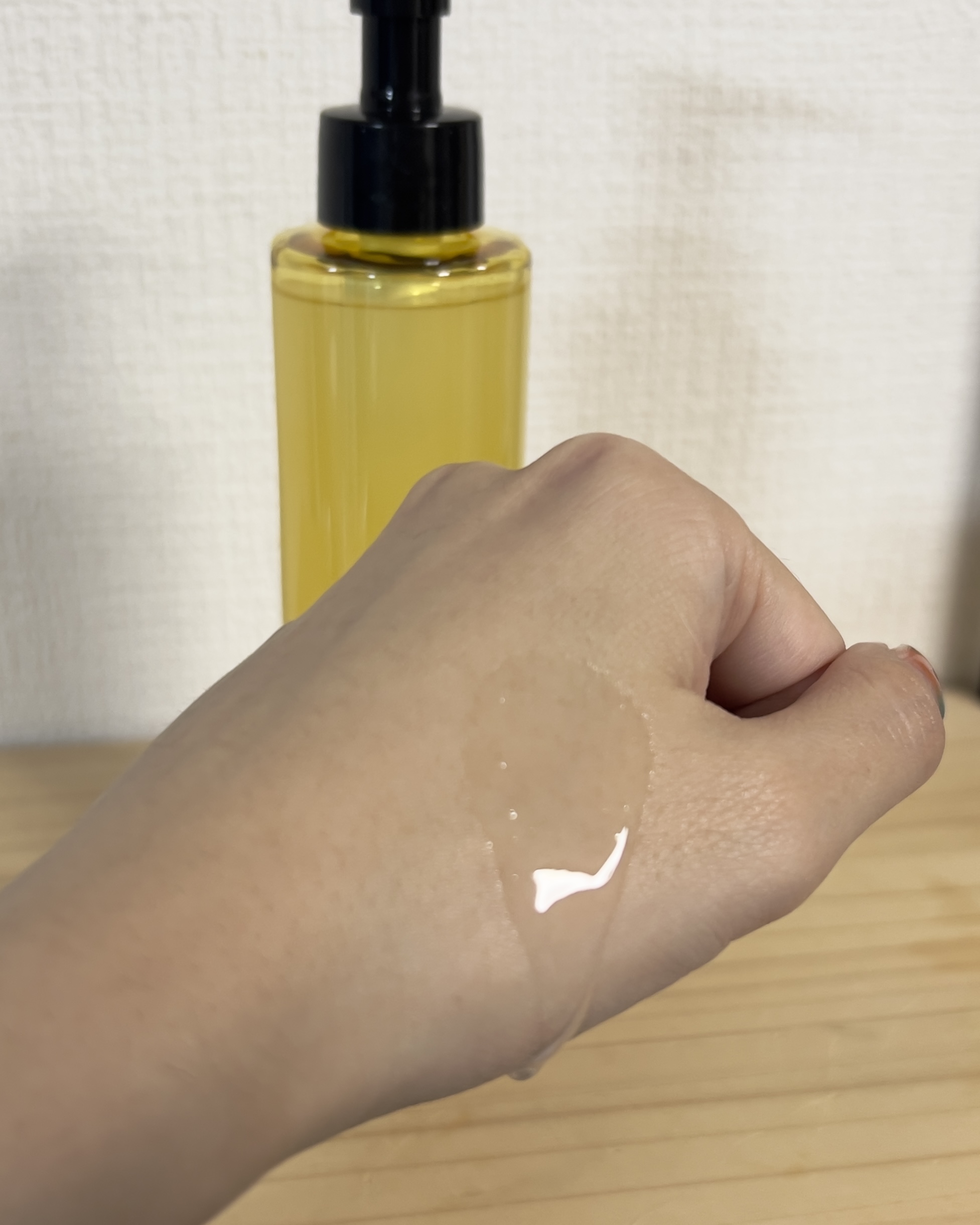 スキンクリア クレンズ オイル ＜アロマタイプ＞/アテニア/オイルクレンジングを使ったクチコミ（3枚目）