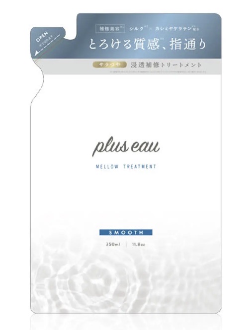 メロウシャンプー/メロウトリートメント トリートメント詰替用 350ml/plus eau/市販シャンプーを使ったクチコミ（1枚目）