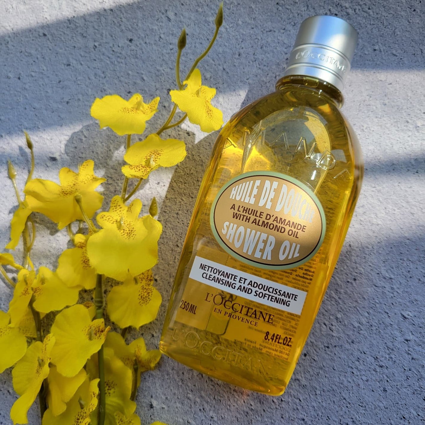 アーモンド モイスチャライジングシャワーオイル/L'OCCITANE/ボディソープを使ったクチコミ(1枚目)