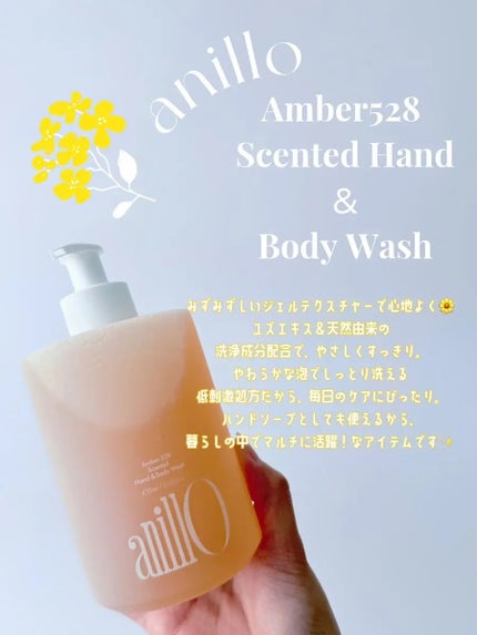 アンバー528 パフュームボディミスト/ANILLO/ボディローションを使ったクチコミ(2枚目)