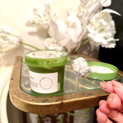 緑豆毛穴クレイパック/beplain/洗い流すパック・マスクを使ったクチコミ(2枚目)