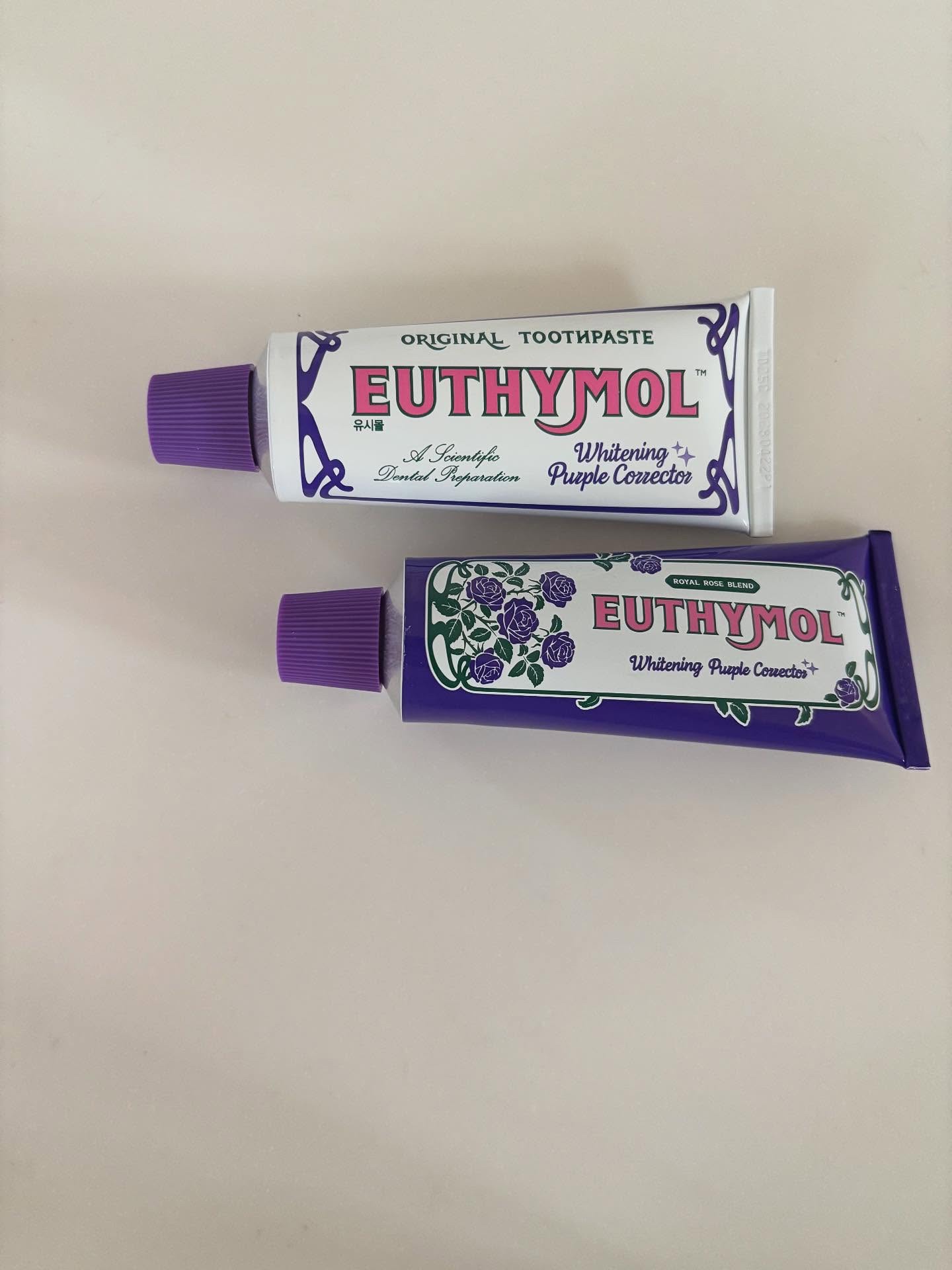 ホワイトニングパープルコレクター歯磨き粉/EUTHYMOL/その他を使ったクチコミ（1枚目）