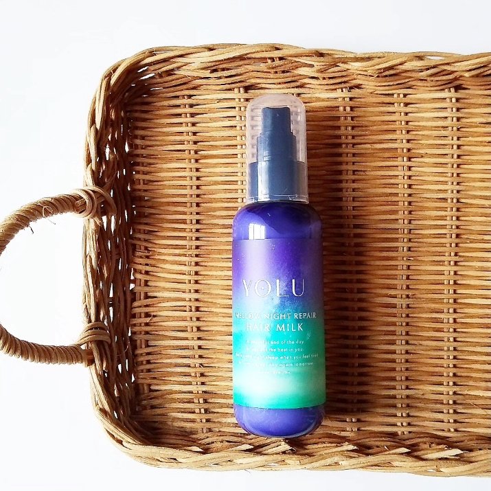ヨル　メロウナイトリペアヘアミルク 120ml/YOLU/ヘアミルクを使ったクチコミ（1枚目）