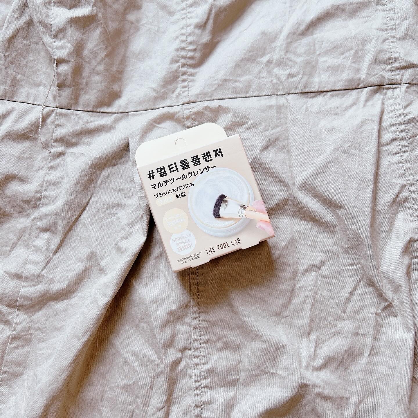 THE TOOL LAB ブラシ&パフクレンザー/THE TOOL LAB/その他化粧小物を使ったクチコミ（2枚目）