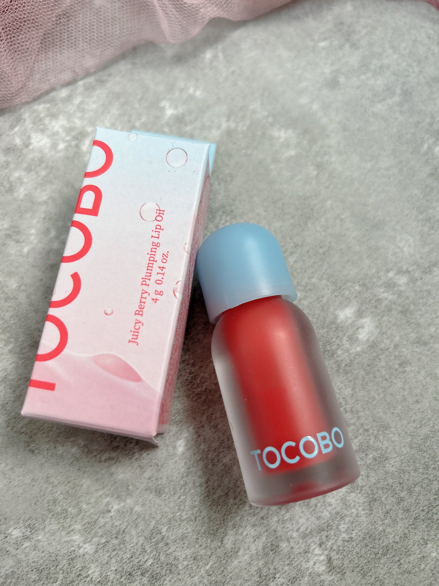 ジューシーベリープランピングリップオイル/TOCOBO/リップグロスを使ったクチコミ(4枚目)