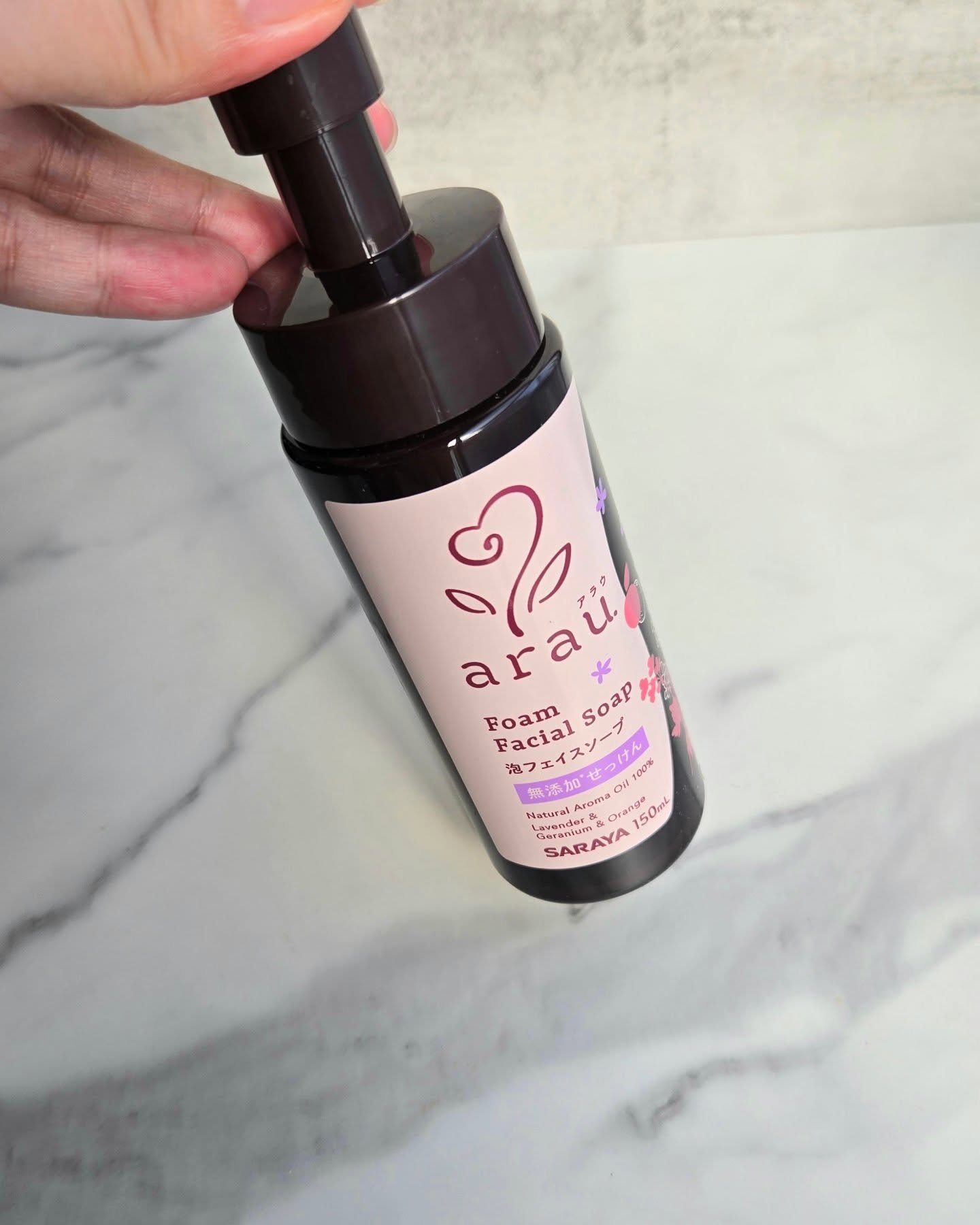 arau.（アラウ.） 泡フェイスソープ/arau.(アラウ)/泡洗顔を使ったクチコミ（2枚目）