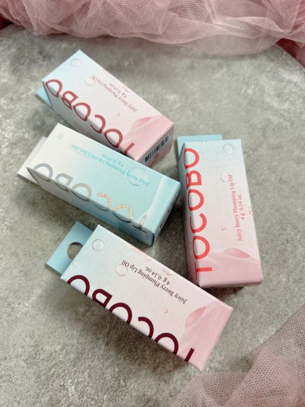 ジューシーベリープランピングリップオイル/TOCOBO/リップグロスを使ったクチコミ(2枚目)