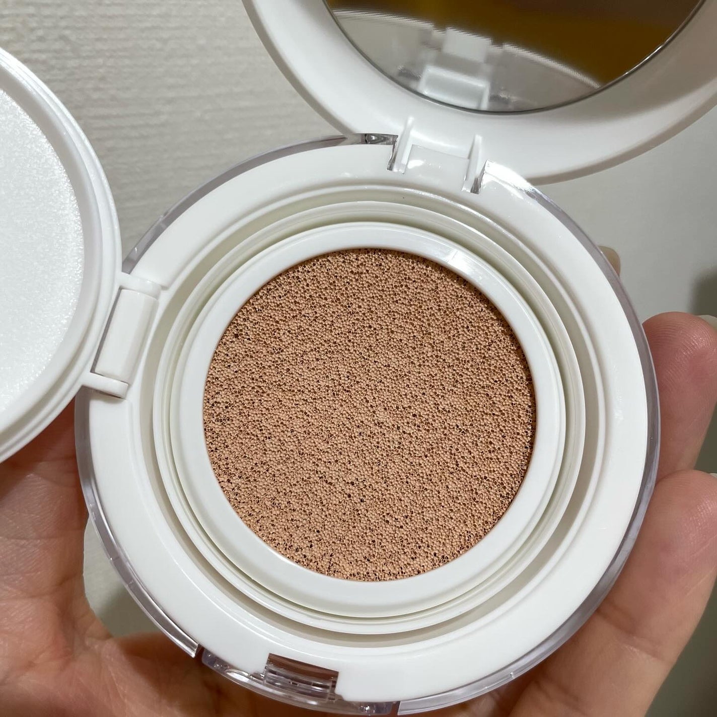 センシティブピュア&ピュアクッション/SAM'U/クッションファンデーションを使ったクチコミ(5枚目)