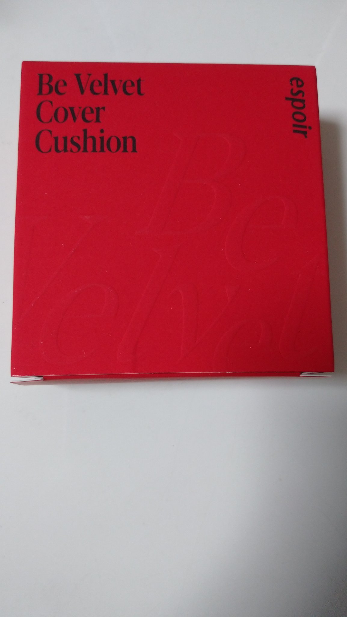 ビーベルベットカバークッション/espoir/クッションファンデーションを使ったクチコミ（1枚目）