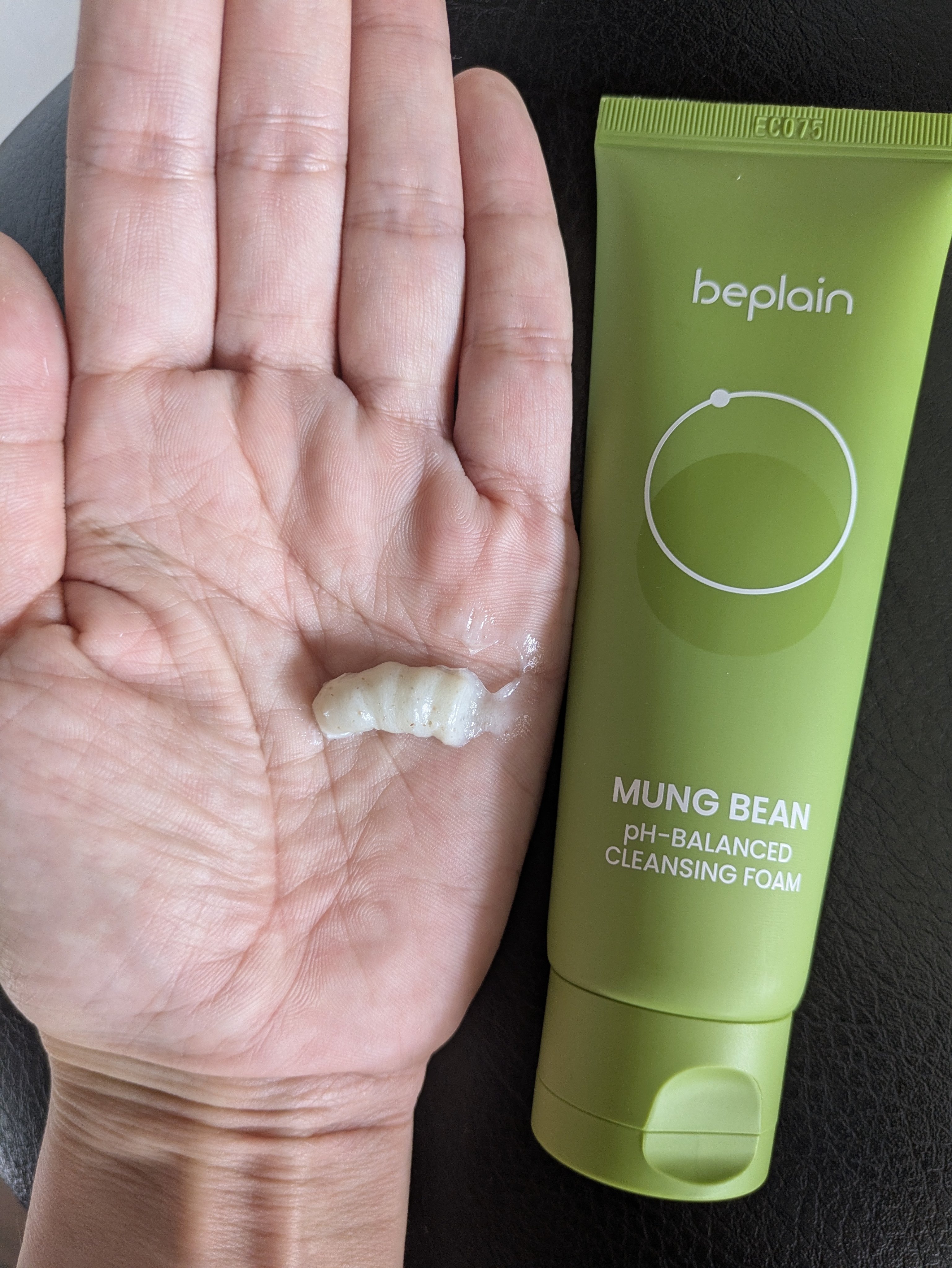 緑豆弱酸性洗顔フォーム/beplain/洗顔フォームを使ったクチコミ（2枚目）