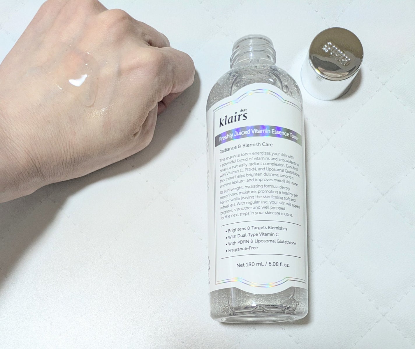 PDRN ビタグル カプセル 化粧水/Klairs/化粧水を使ったクチコミ(4枚目)