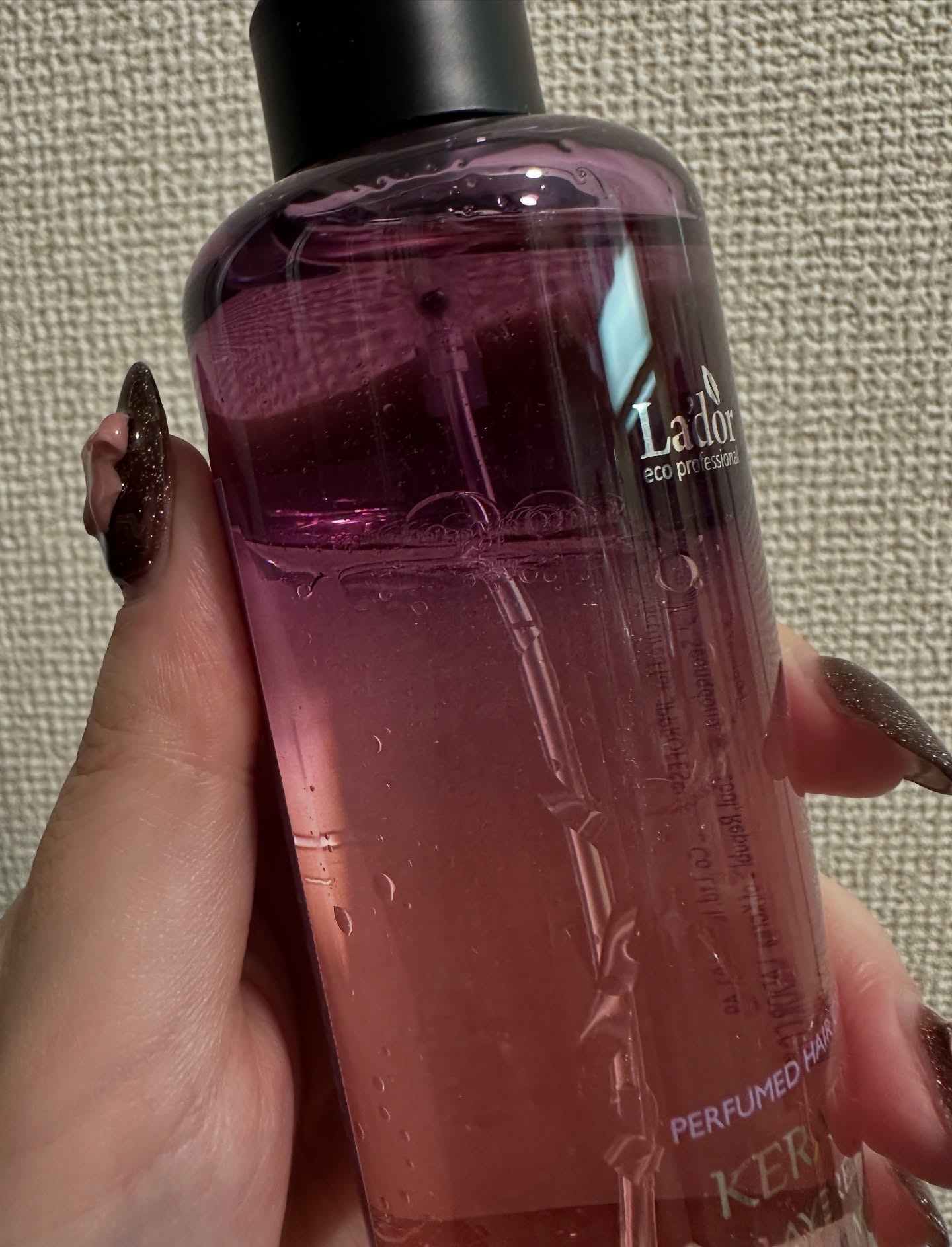 ケラチン レイヤードオイル ヘアミスト/La'dor/ヘアミストを使ったクチコミ（3枚目）