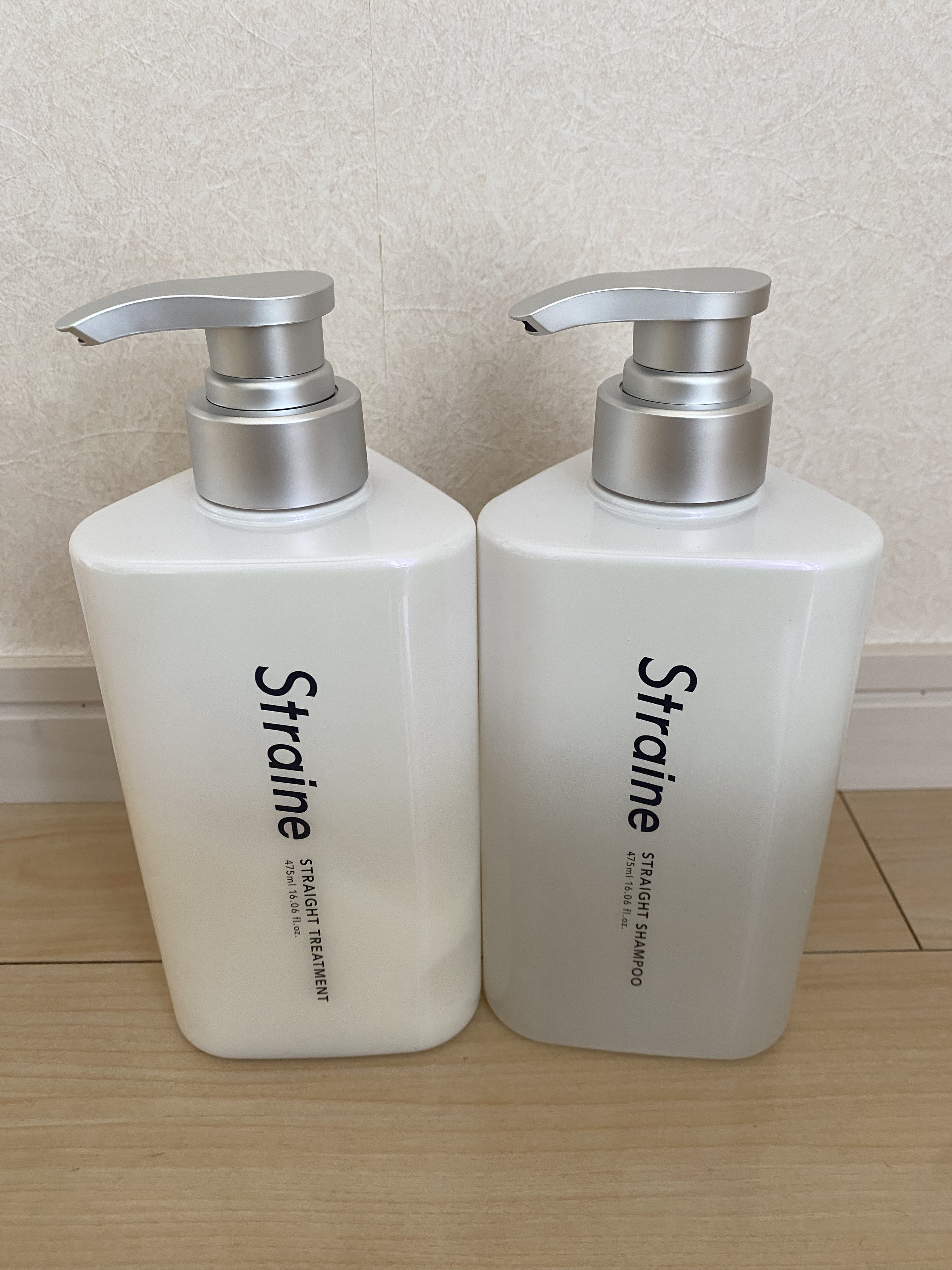 ストレートシャンプー/ストレートトリートメント ホワイトブロッサムの香り/Straine/市販シャンプーを使ったクチコミ（1枚目）