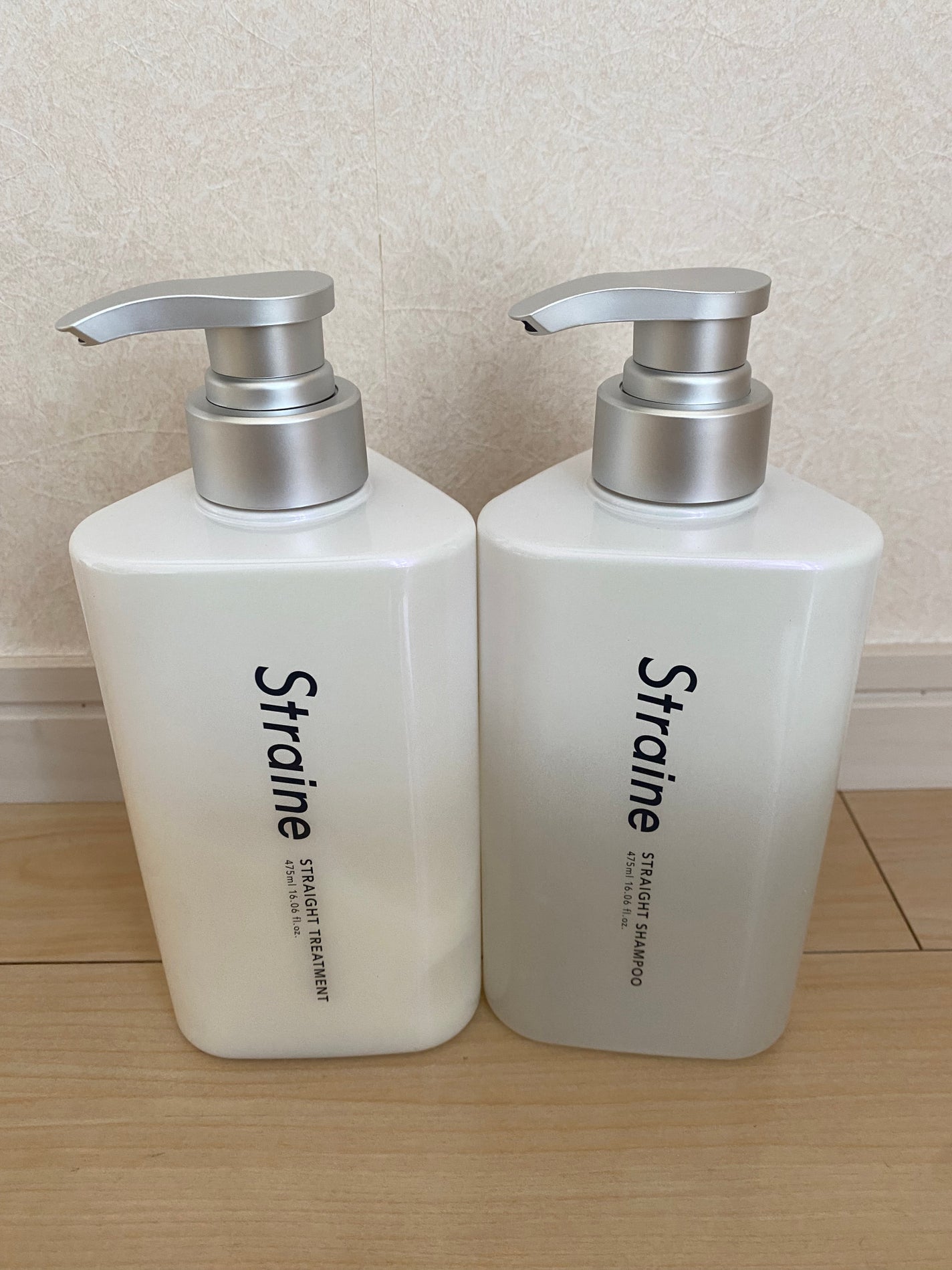 ストレートシャンプー/ストレートトリートメント ホワイトブロッサムの香り/Straine/市販シャンプーを使ったクチコミ(1枚目)