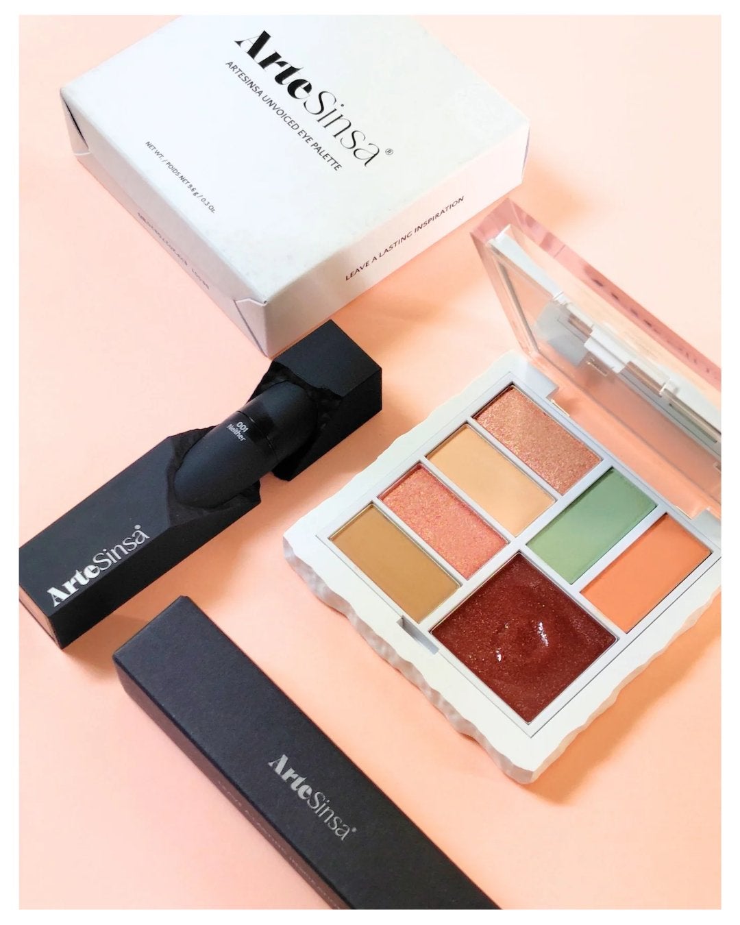 アンボイスドアイシャドウパレット/ArteSinsa/アイシャドウパレットを使ったクチコミ(6枚目)