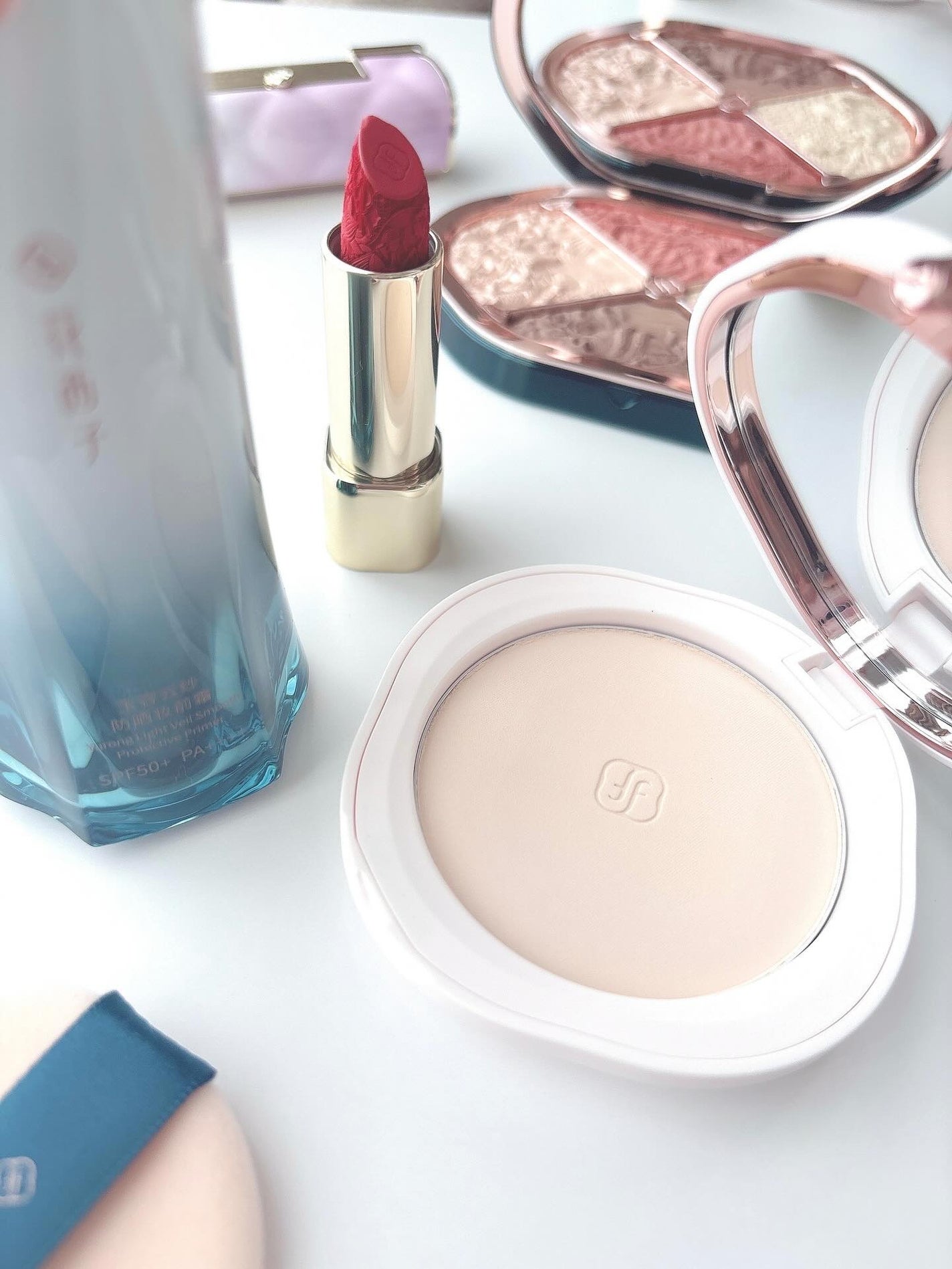 玉容凝脂プレストパウダー/花西子/プレストパウダーを使ったクチコミ(8枚目)