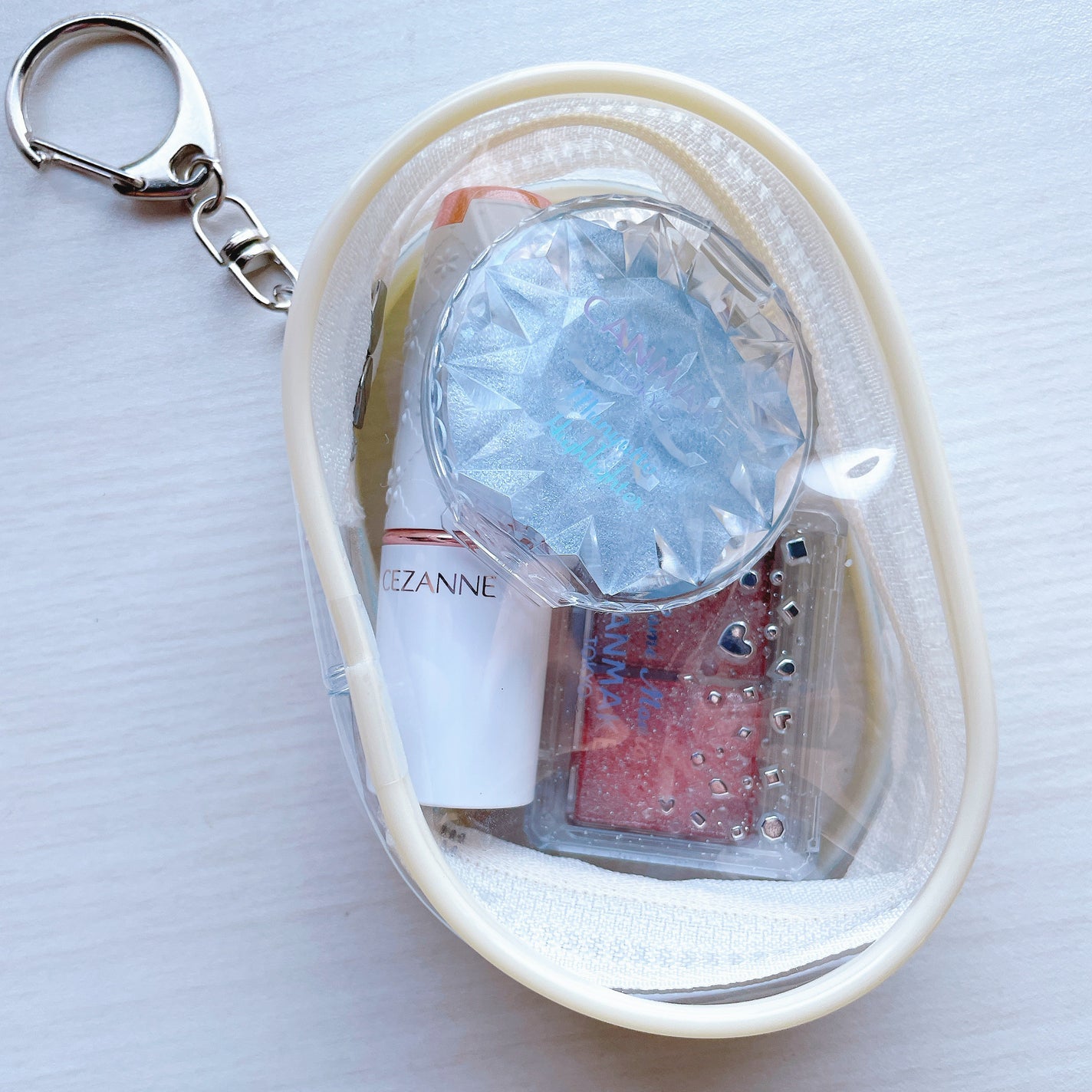 ミニクリアポーチ/3COINS/化粧ポーチを使ったクチコミ(3枚目)