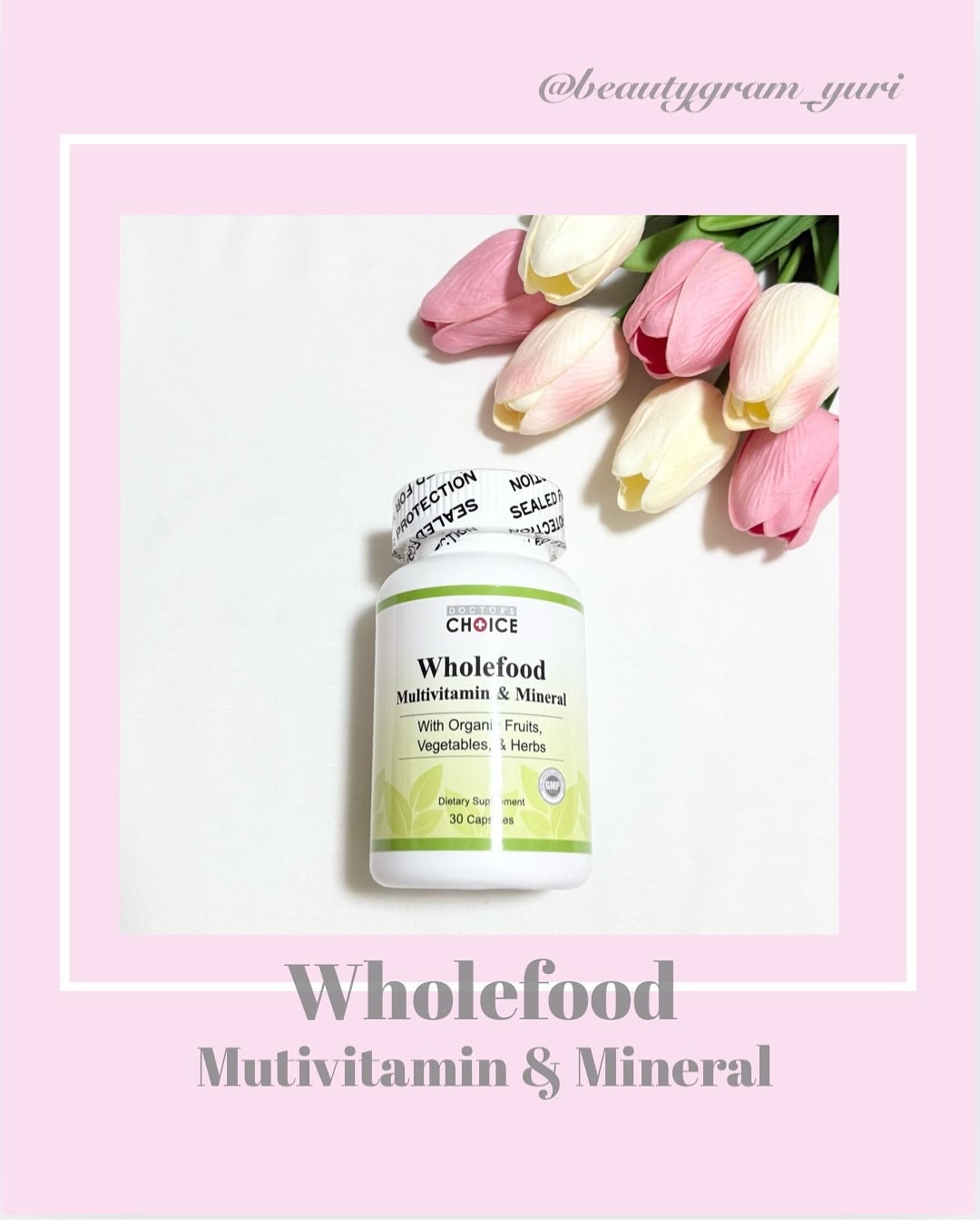 ホールフード マルチビタミン&ミネラル/Dr. Choi's Solution/健康サプリメントを使ったクチコミ(1枚目)