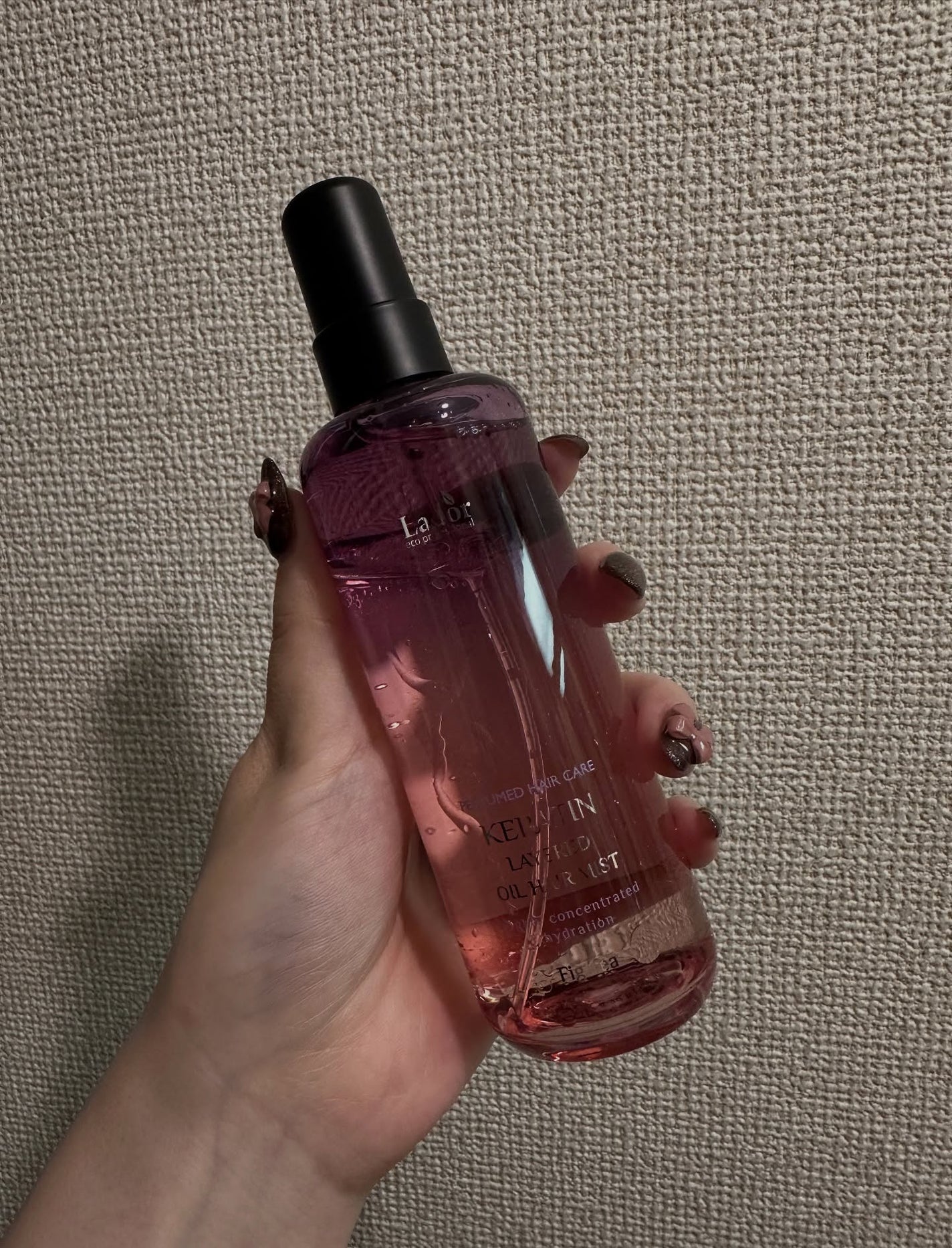 ケラチン レイヤードオイル ヘアミスト/La'dor/ヘアミストを使ったクチコミ(2枚目)