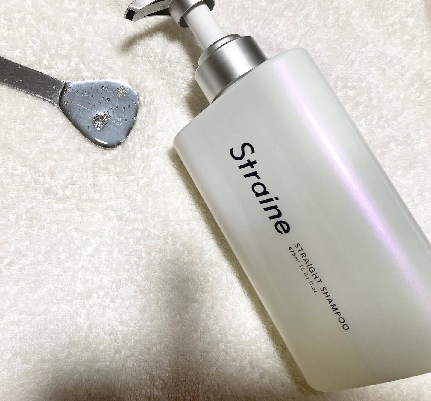 ストレートシャンプー/ストレートトリートメント ホワイトブロッサムの香り/Straine/市販シャンプーを使ったクチコミ（2枚目）