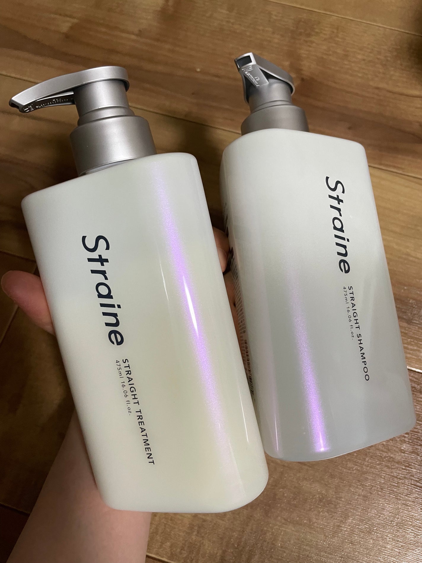 ストレートシャンプー/ストレートトリートメント ホワイトブロッサムの香り/Straine/市販シャンプーを使ったクチコミ(1枚目)