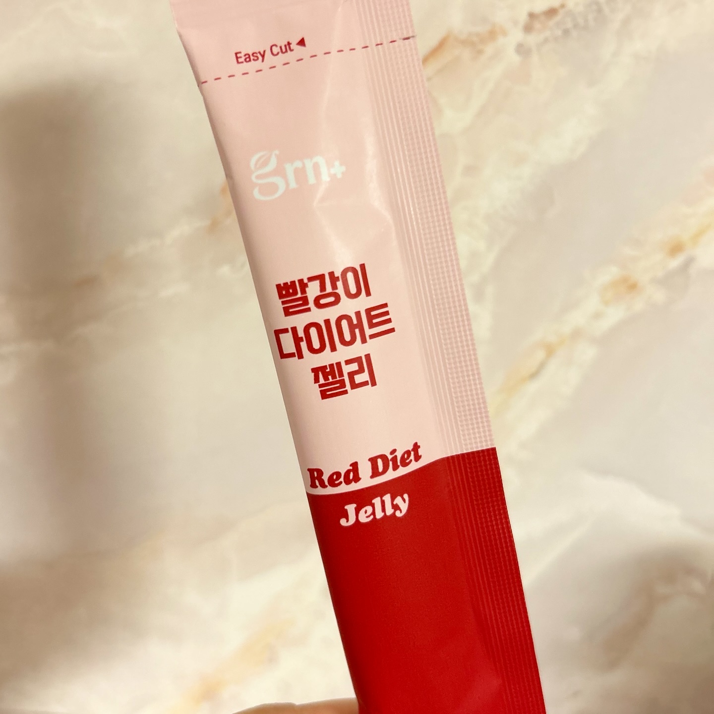 レッドダイエットゼリー/grn+/ボディサプリメントを使ったクチコミ（3枚目）