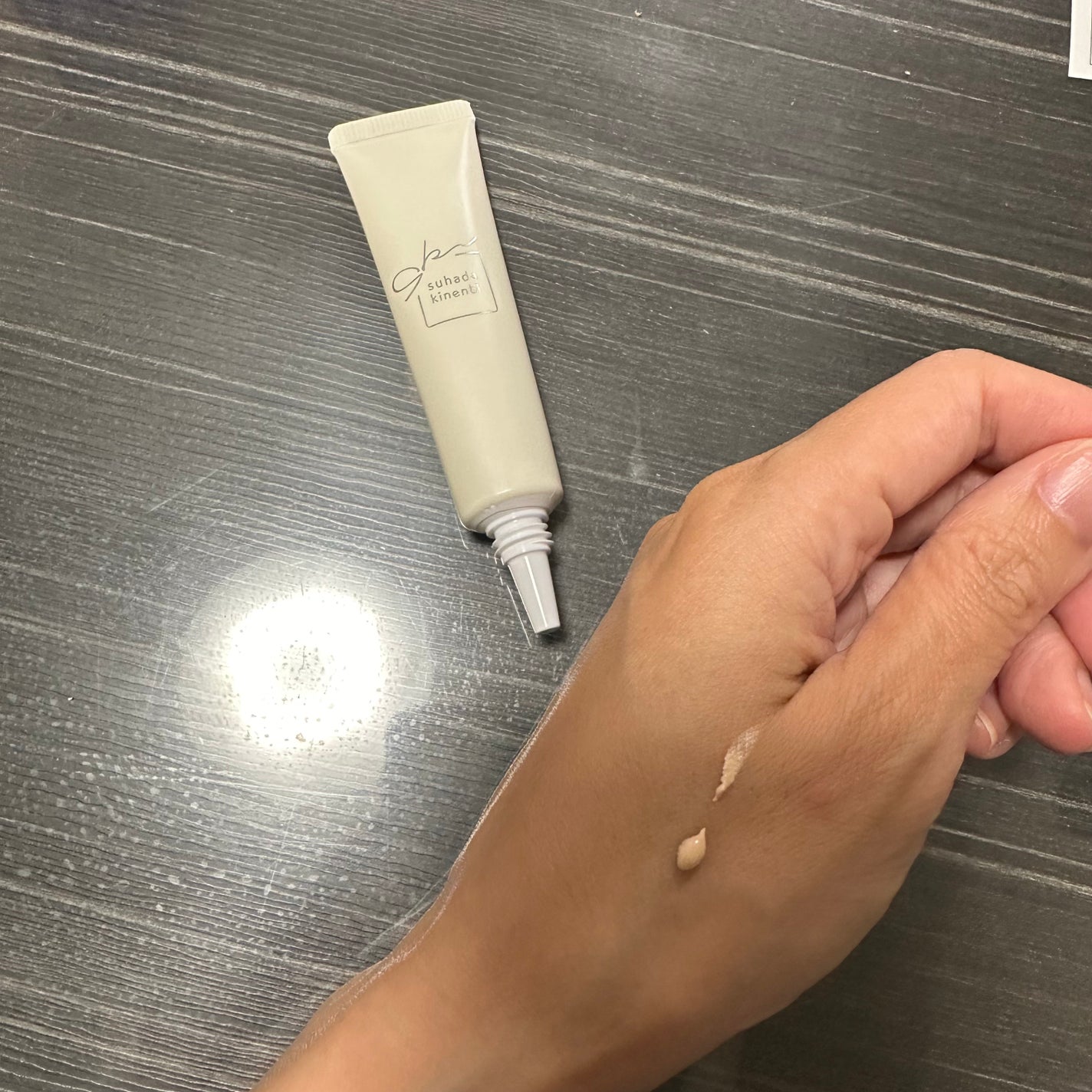 素肌記念日 薬用スキンケアコンシーラー ACホワイト【医薬部外品】/素肌記念日/クリームコンシーラーを使ったクチコミ(3枚目)