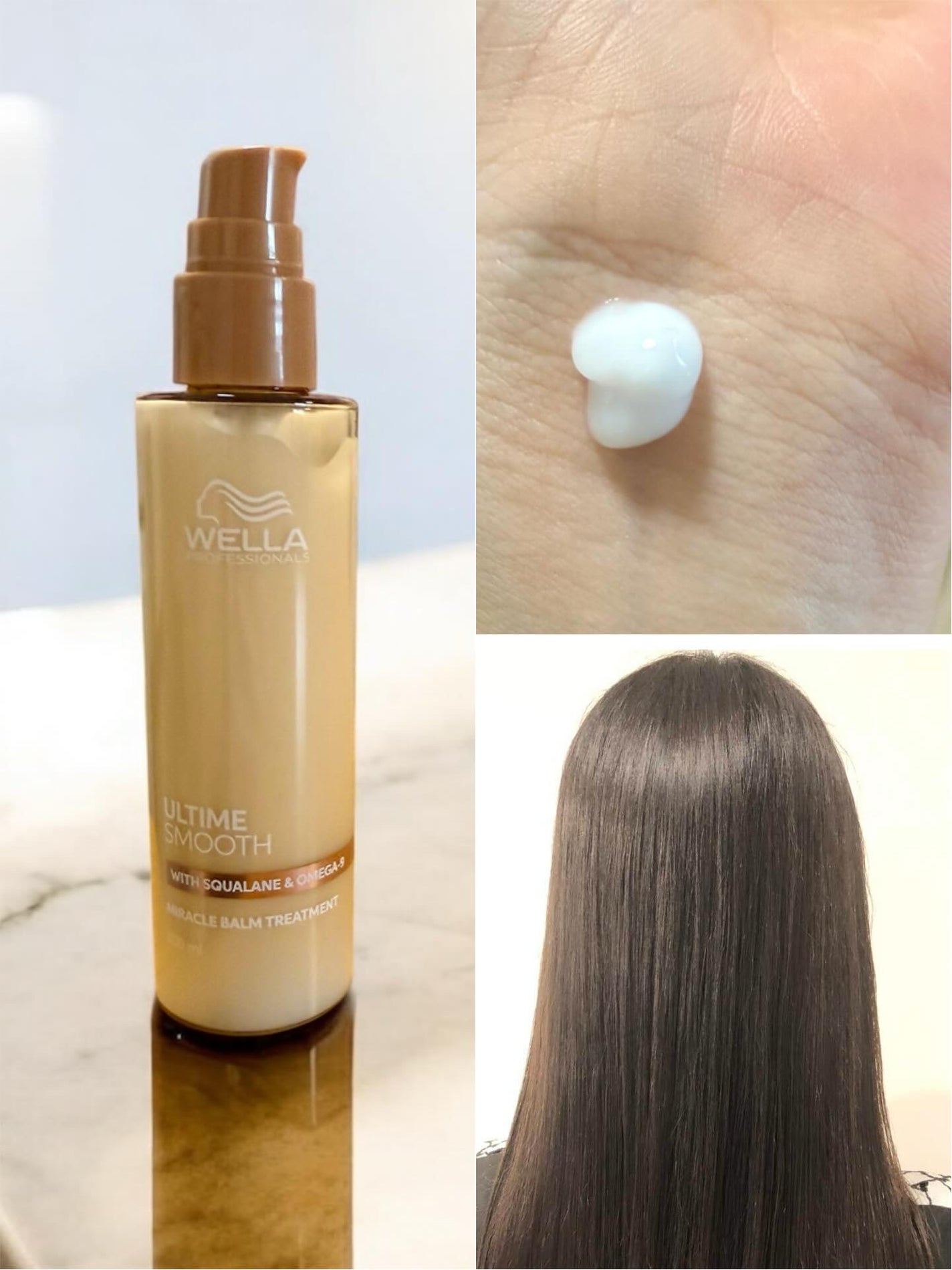 アルタイム スムース ミラクルバームトリートメント/ウエラ/アウトバストリートメントを使ったクチコミ(2枚目)