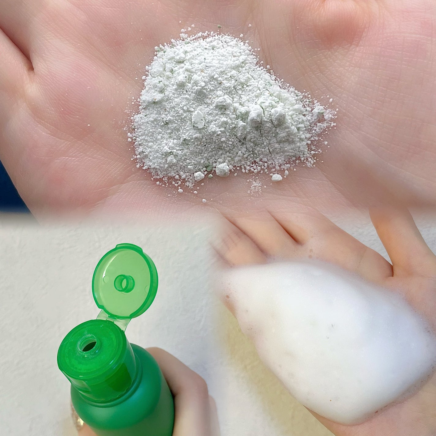 ティーツリーコントロール酵素洗顔パウダー/PAPA RECIPE/洗顔パウダーを使ったクチコミ(2枚目)