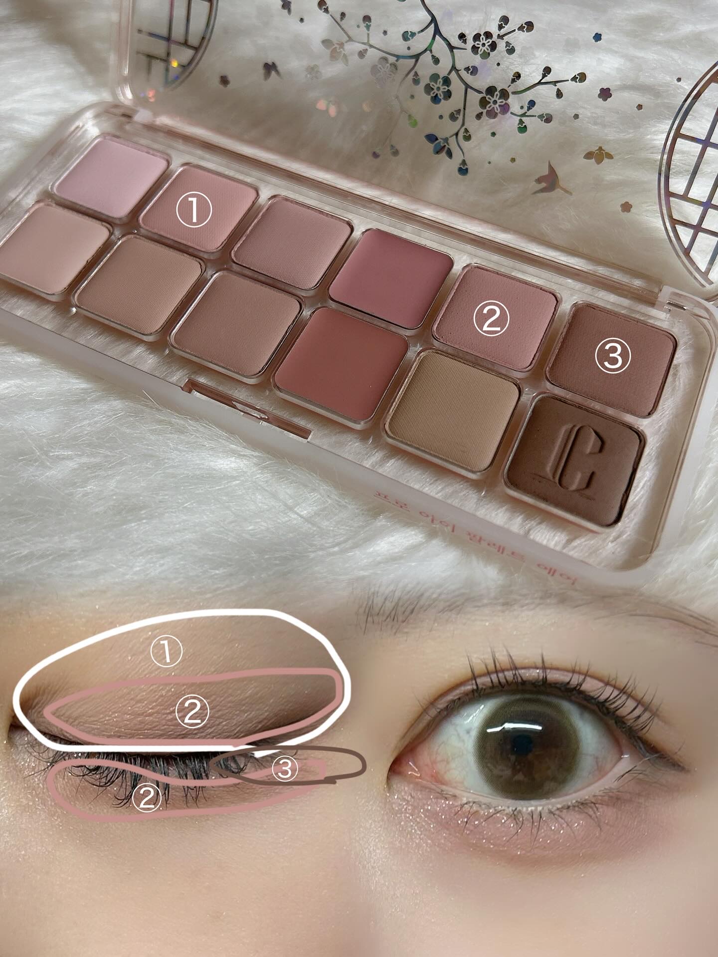 プロ アイ パレット エアー/CLIO/アイシャドウパレットを使ったクチコミ（2枚目）