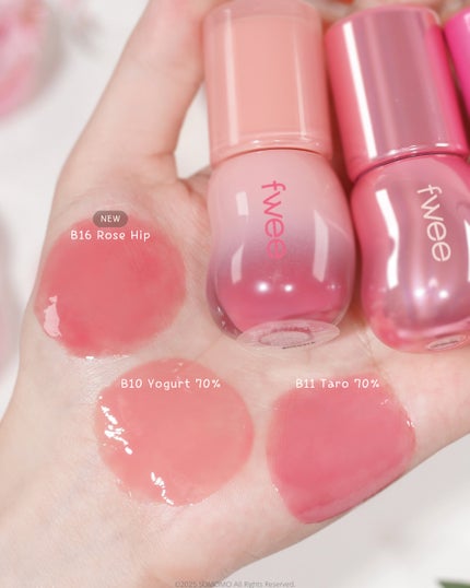 フィー 3Dボリューミンググロス/fwee/リップグロスを使ったクチコミ(10枚目)