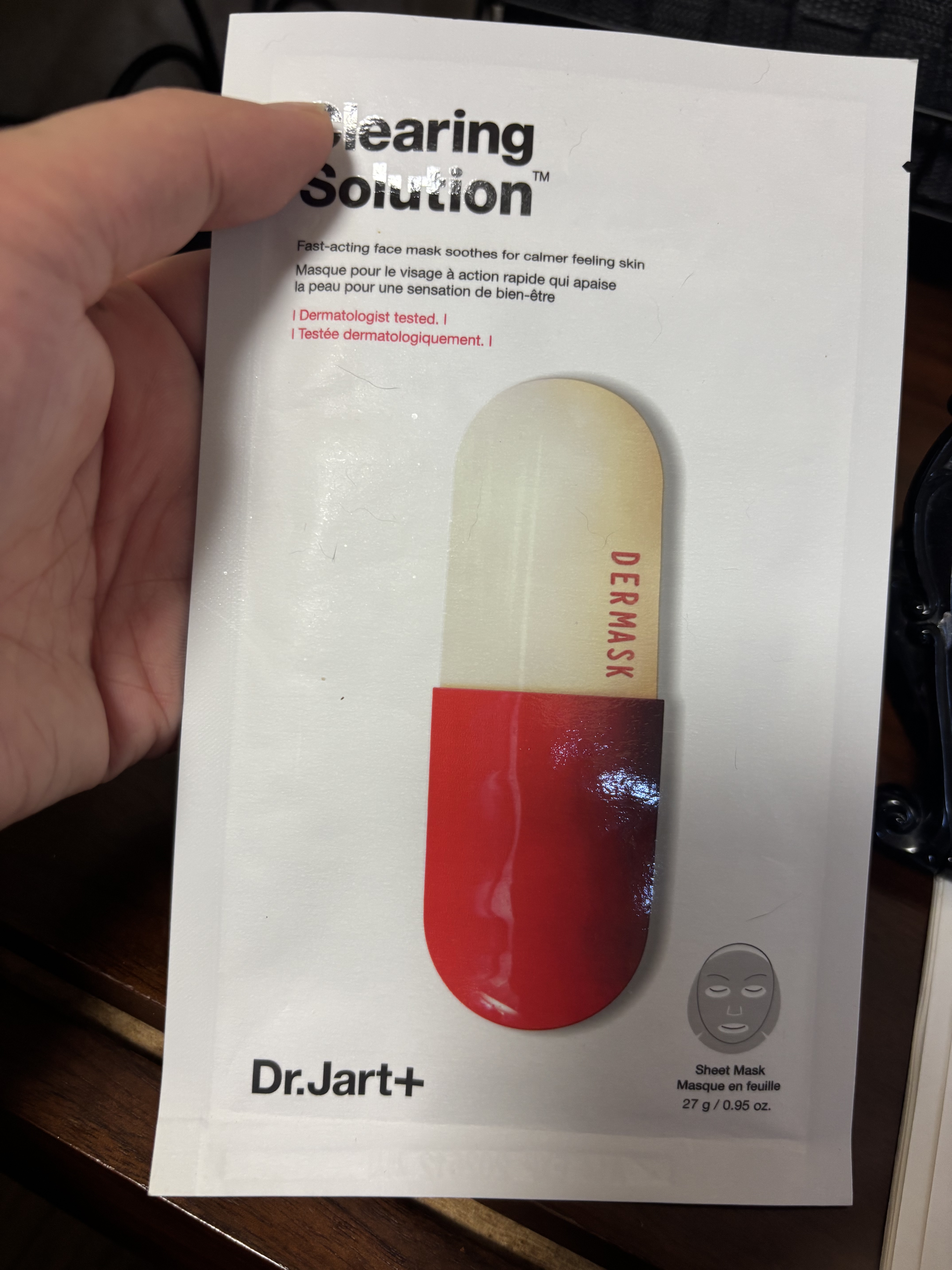 ドクタージャルト Dermask Micro Jet Clearing Solution Pack/Dr.Jart＋/シートマスク・パックを使ったクチコミ（1枚目）