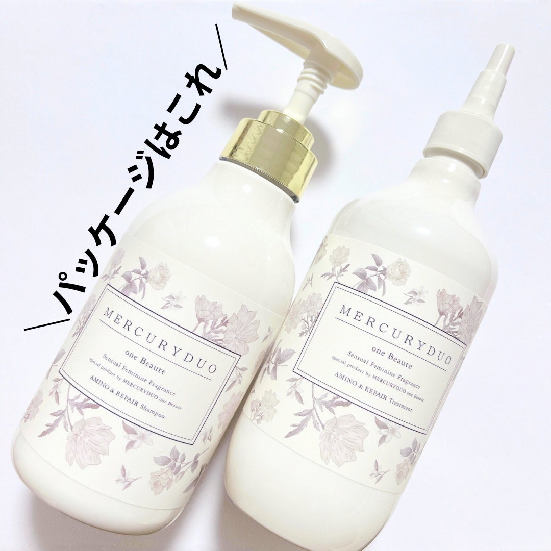 フレグランスシャンプー&ウォータートリートメント スパークリングフローラルの香り/MERCURYDUO/市販シャンプーを使ったクチコミ(4枚目)