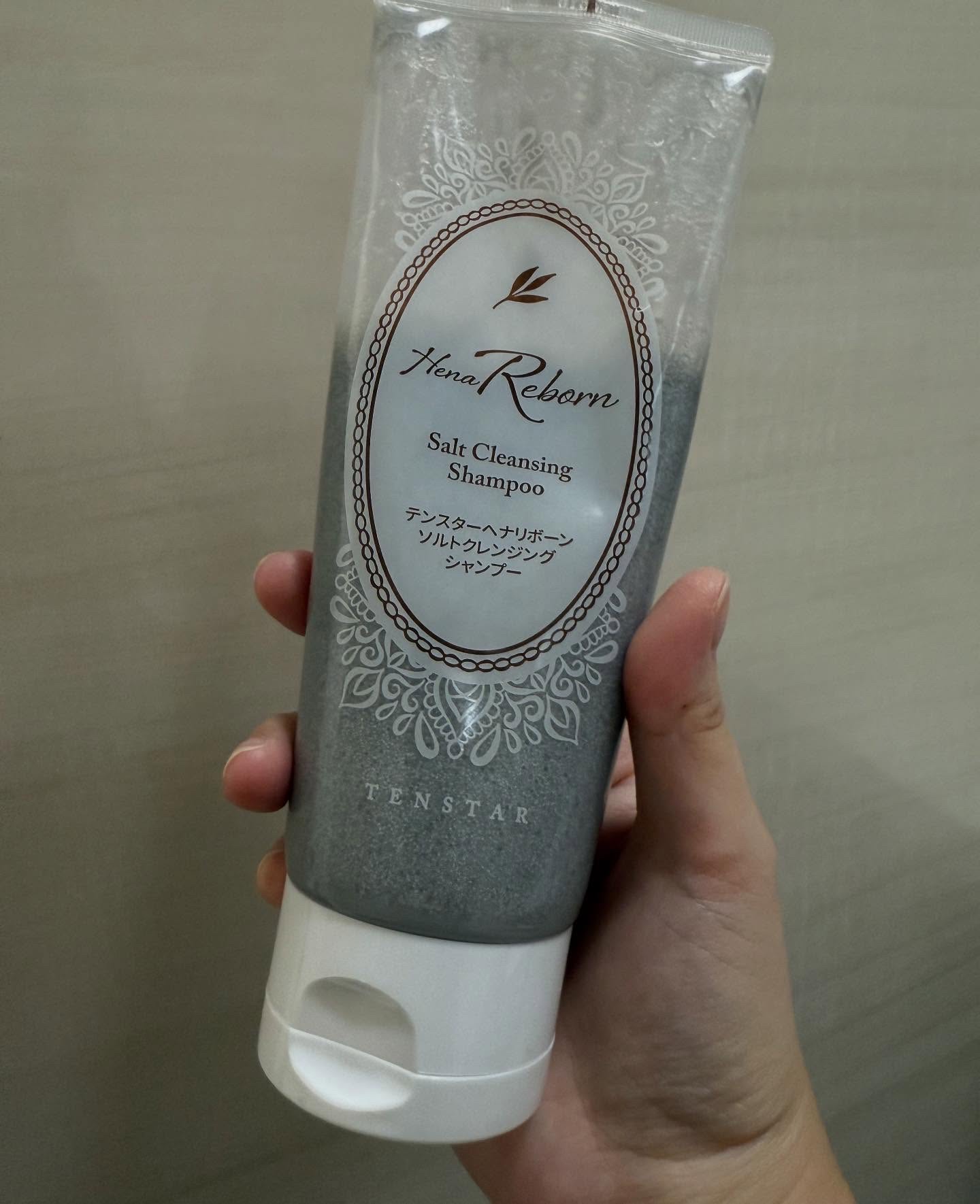テンスターHenaReborn　ソルトクレンジングシャンプー/テンスターHenaReborn/市販シャンプーを使ったクチコミ（1枚目）