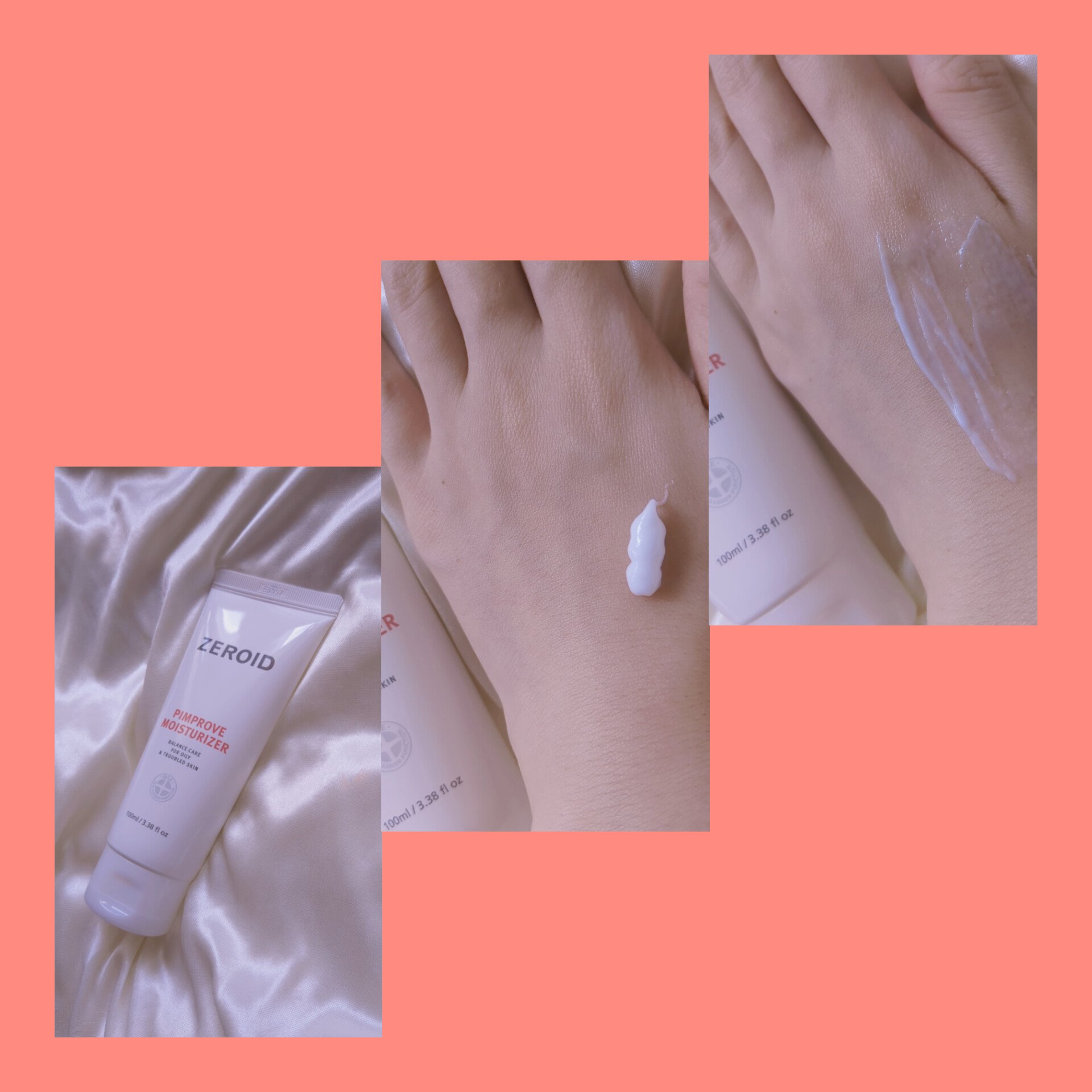 ピンプローブモイスチャーライザー/ZEROID/フェイスクリームを使ったクチコミ（2枚目）