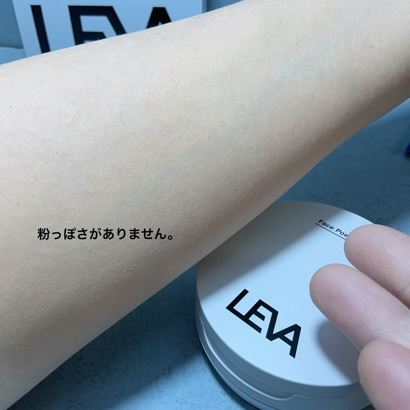 フェースパウダーUV /LEVA/ルースパウダーを使ったクチコミ(6枚目)