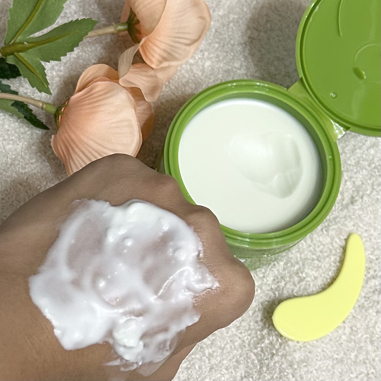 緑豆毛穴クレンジングミルクバーム/beplain/クレンジングバームを使ったクチコミ（3枚目）