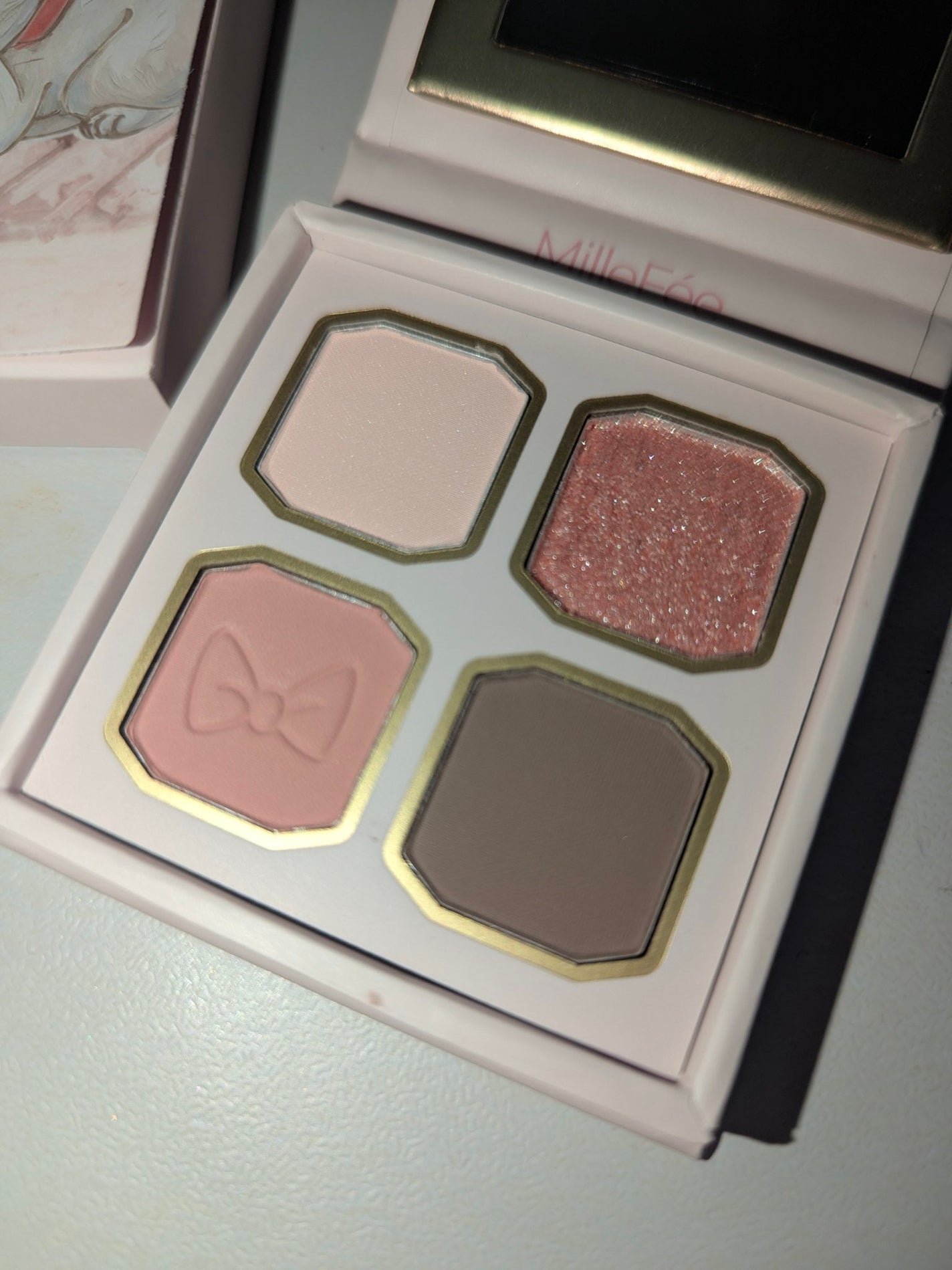 マイキティアイパレット/MilleFée/アイシャドウパレットを使ったクチコミ(2枚目)