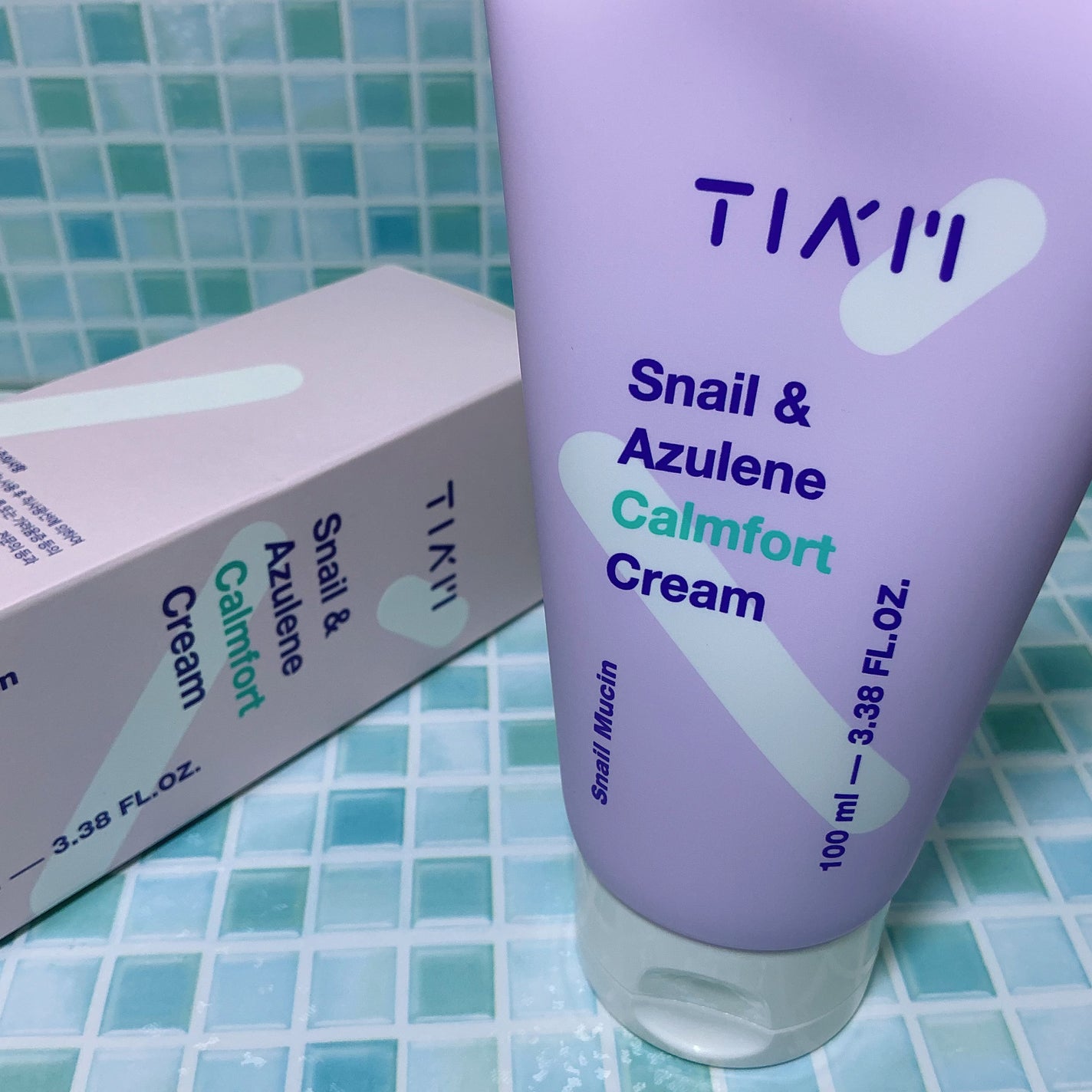 Snail&Azlene カームフォートクリーム/TIAM/フェイスクリームを使ったクチコミ(8枚目)