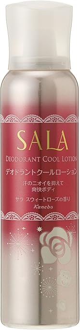 SALA デオドラントクールローション (サラ スウィートローズの香り)
