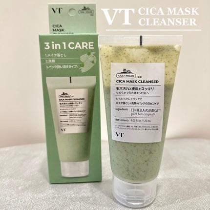 CICA マスククレンザー/VT/洗顔フォームを使ったクチコミ(1枚目)