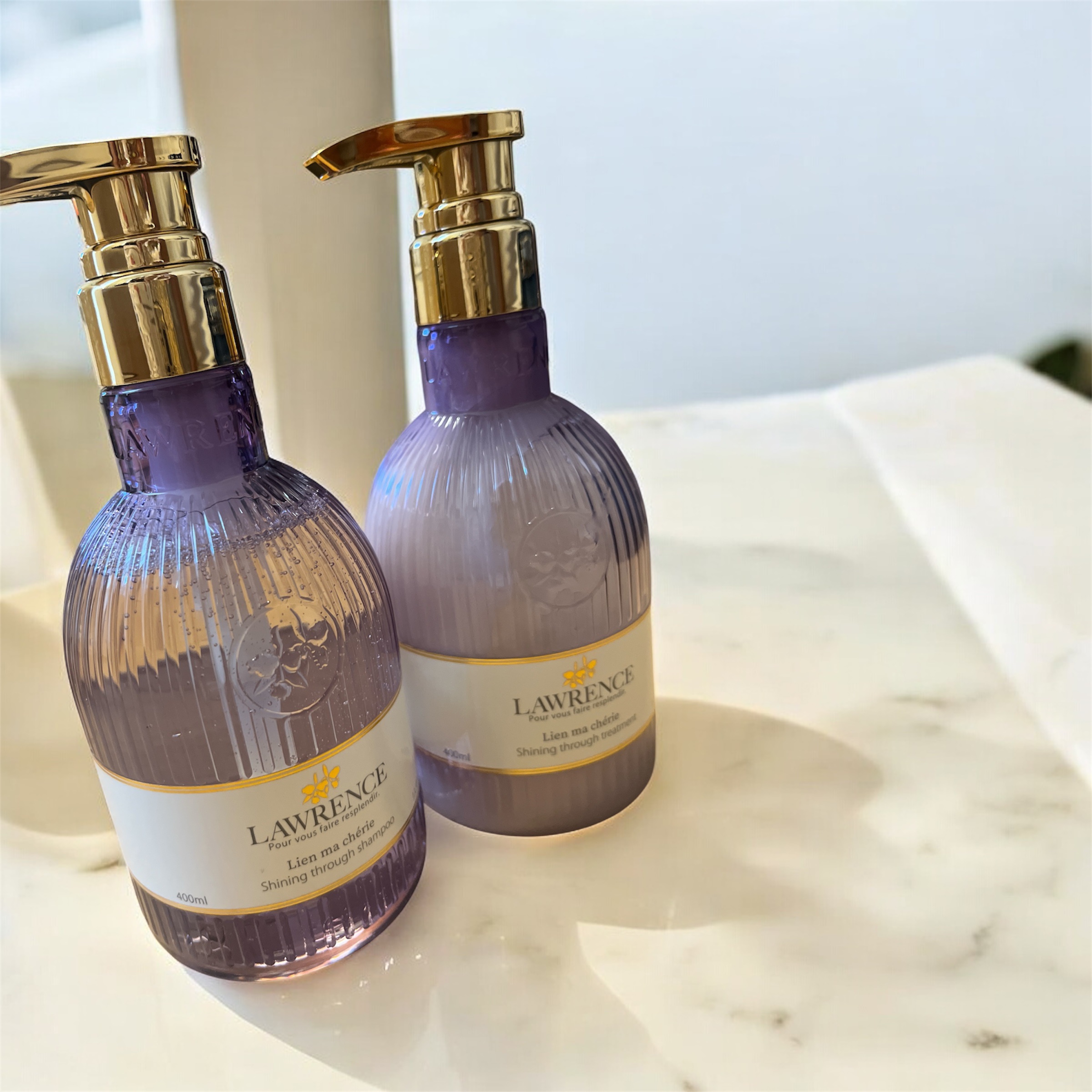 ロウレンス　シャイニングスルーシャンプー/トリートメント　リアンマシェリ（レイヤードモイストタイプ）/ロウレンス /市販シャンプーを使ったクチコミ（1枚目）