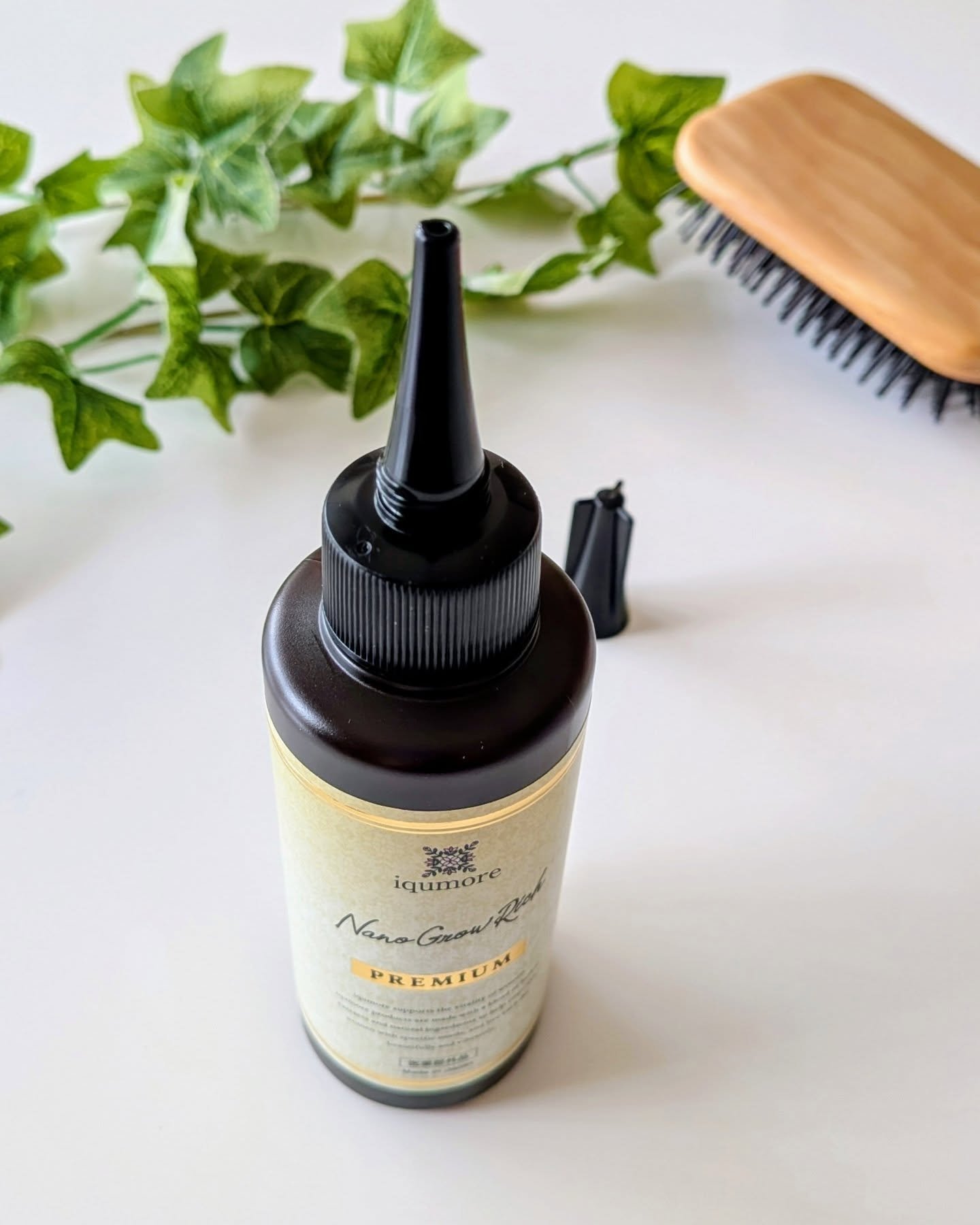 イクモアナノグロウリッチプレミアム/iqumore/頭皮ローションを使ったクチコミ（3枚目）