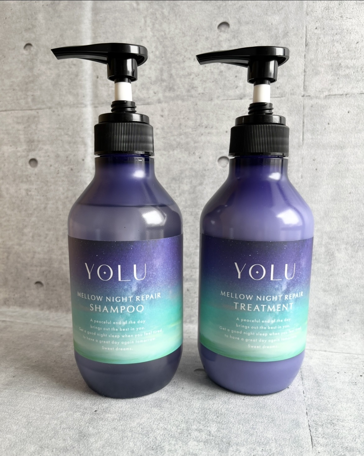 ヨル　メロウナイトリペアシャンプー/トリートメント/YOLU/市販シャンプーを使ったクチコミ（1枚目）