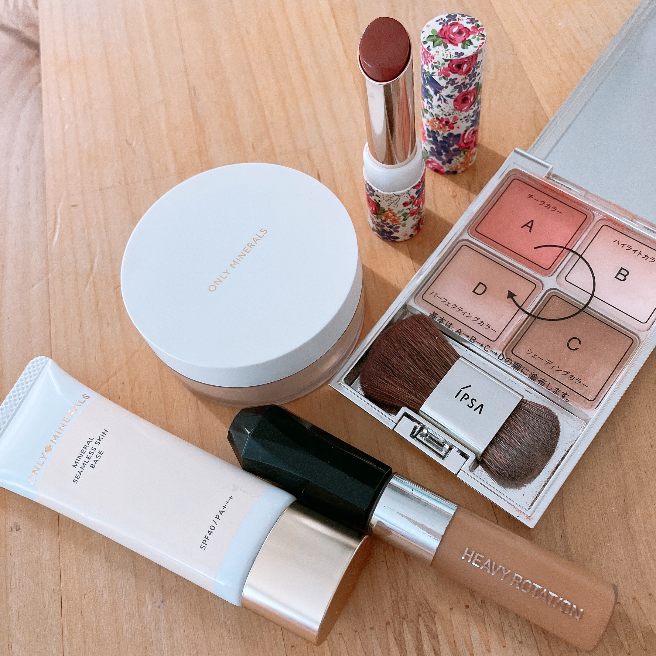 デザイニング フェイスカラーパレット 102OR/IPSA/プレストパウダーを使ったクチコミ（1枚目）