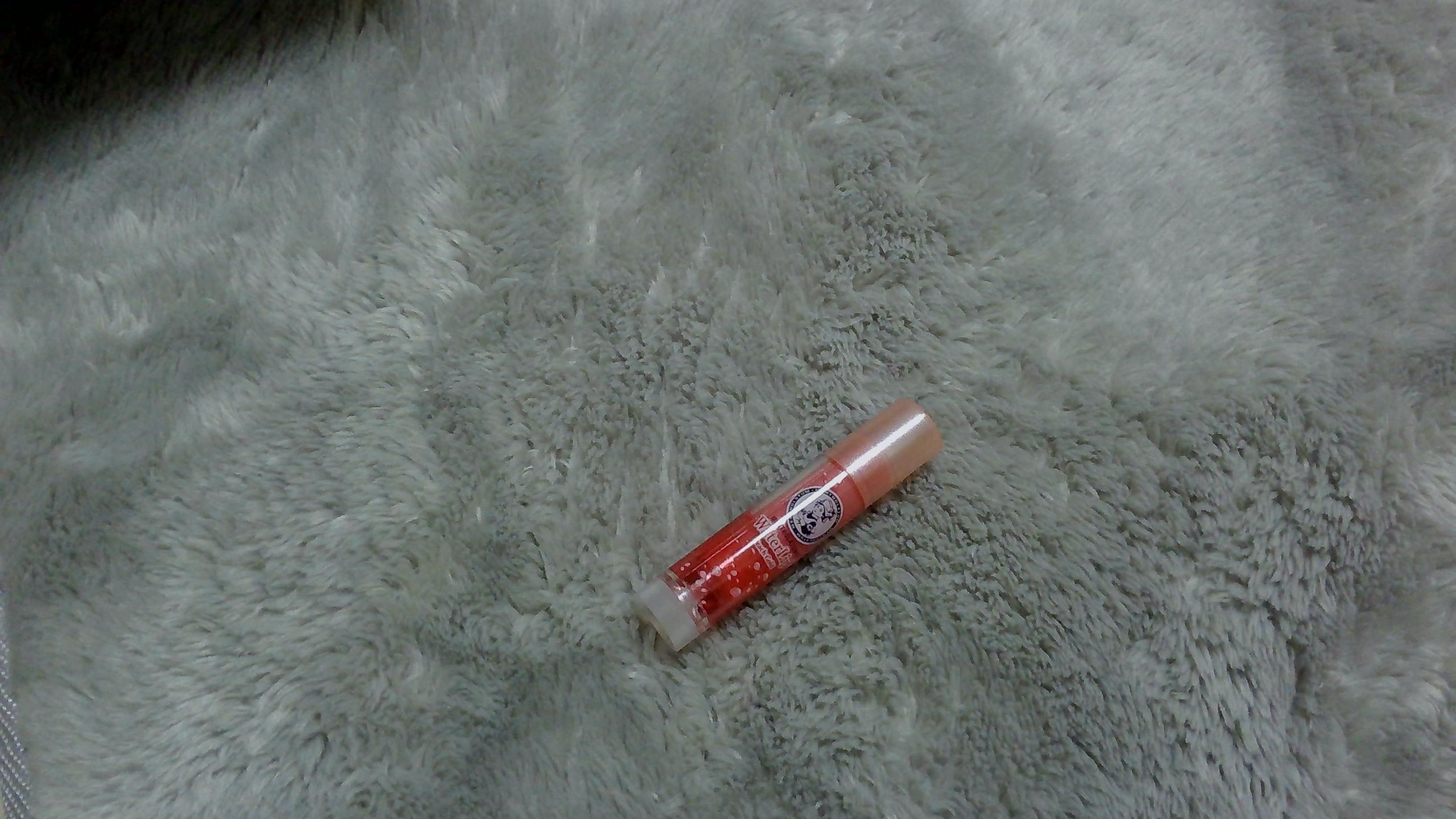 ウォーターリップ ほんのり色つき ピーチゴールド/メンソレータム/リップクリームを使ったクチコミ（1枚目）