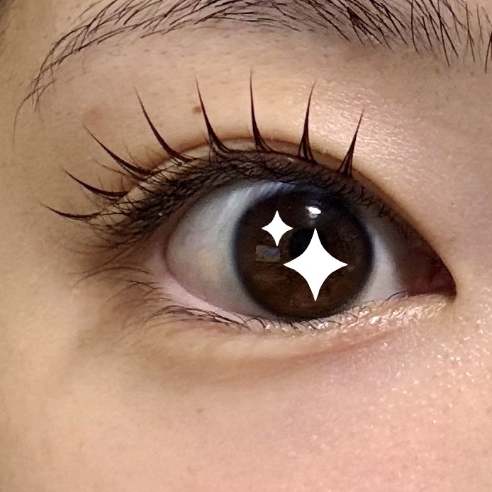 ミッシュブルーミン アイラッシュ インフィニティライン NO.203 スーパーアイドル/ミッシュブルーミン/つけまつげを使ったクチコミ（2枚目）